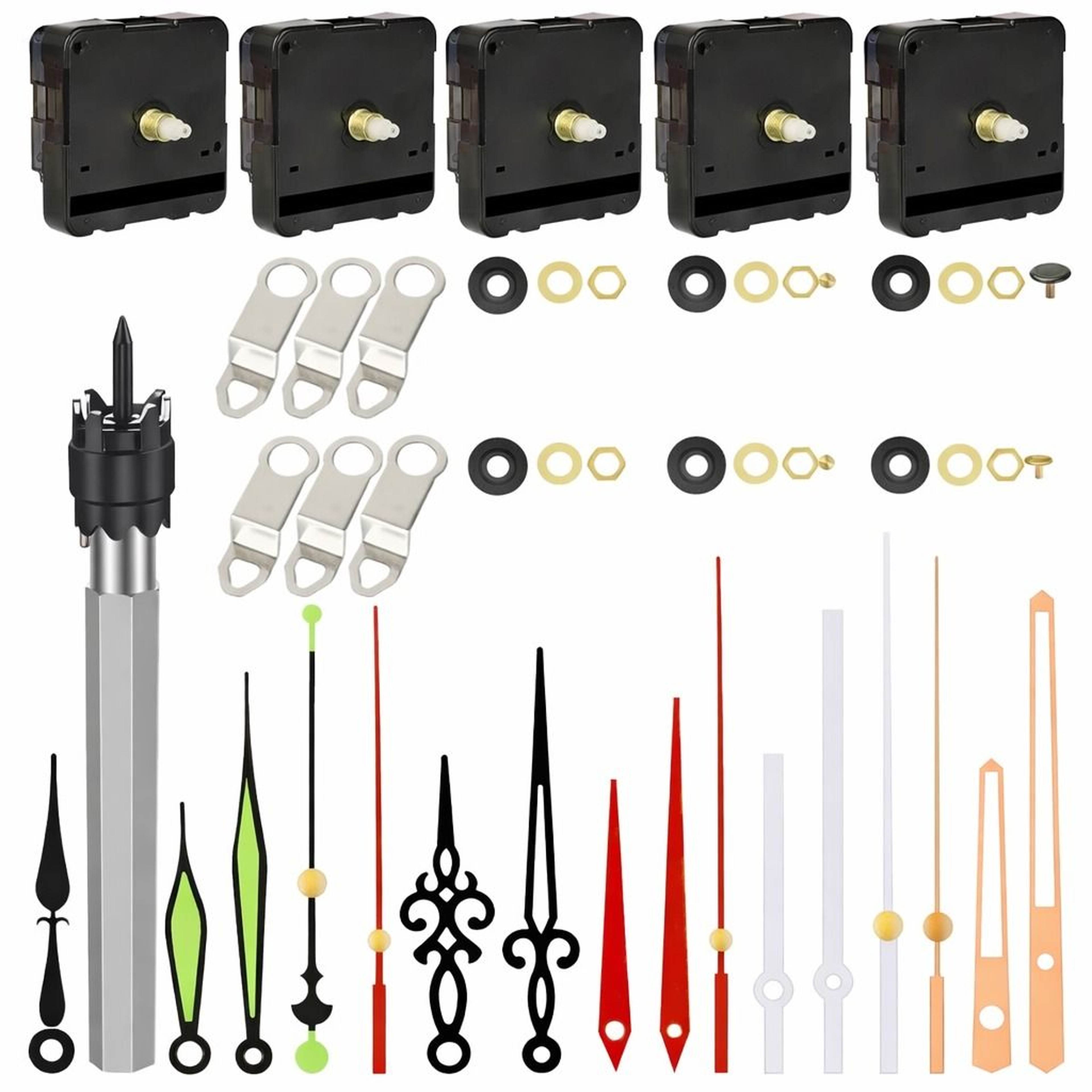 DIY Clock Repair Kit With Silent Movement Clock Styles 0