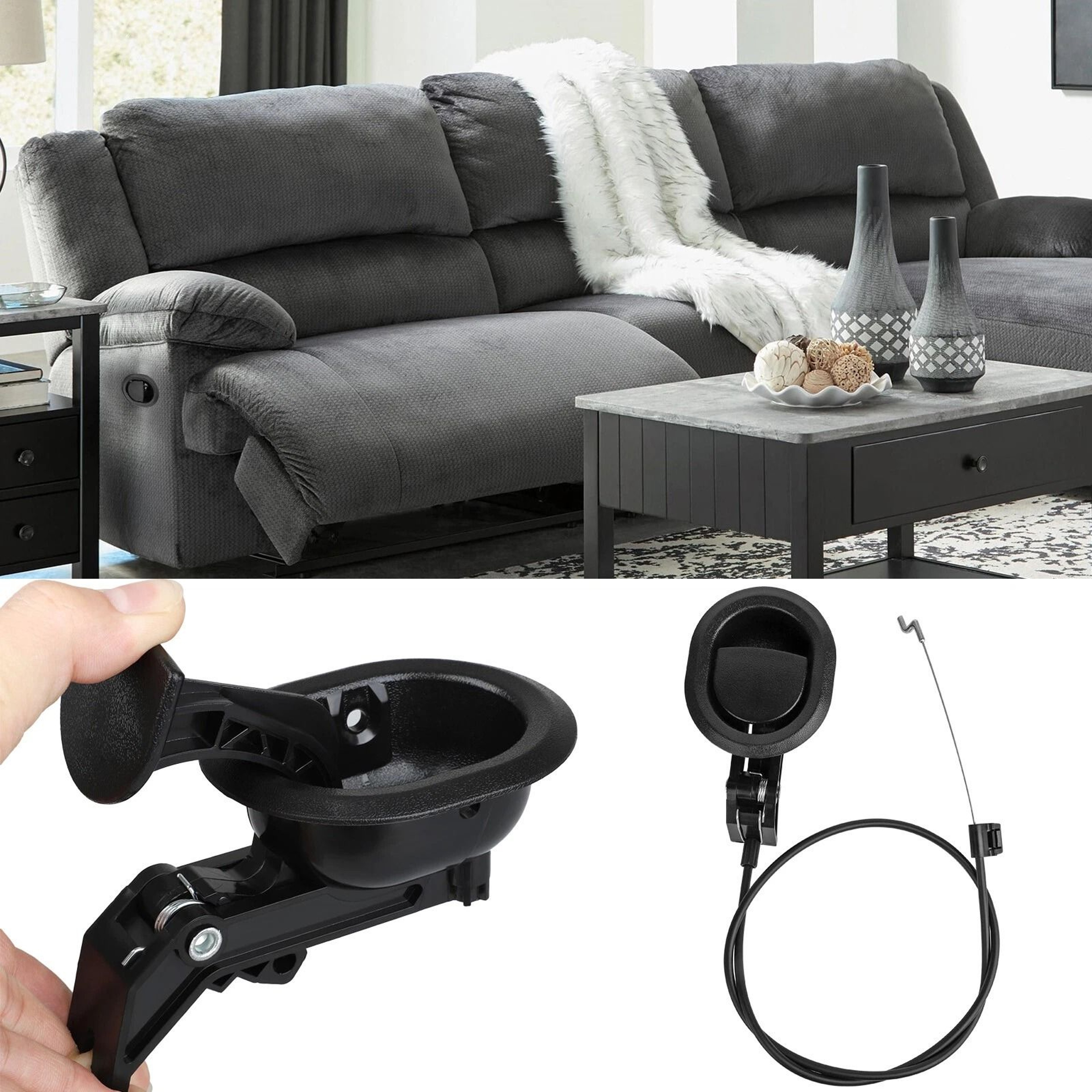 Sofa Recliner Handle Replacement Cable Lever Switch For Chair Couch 7