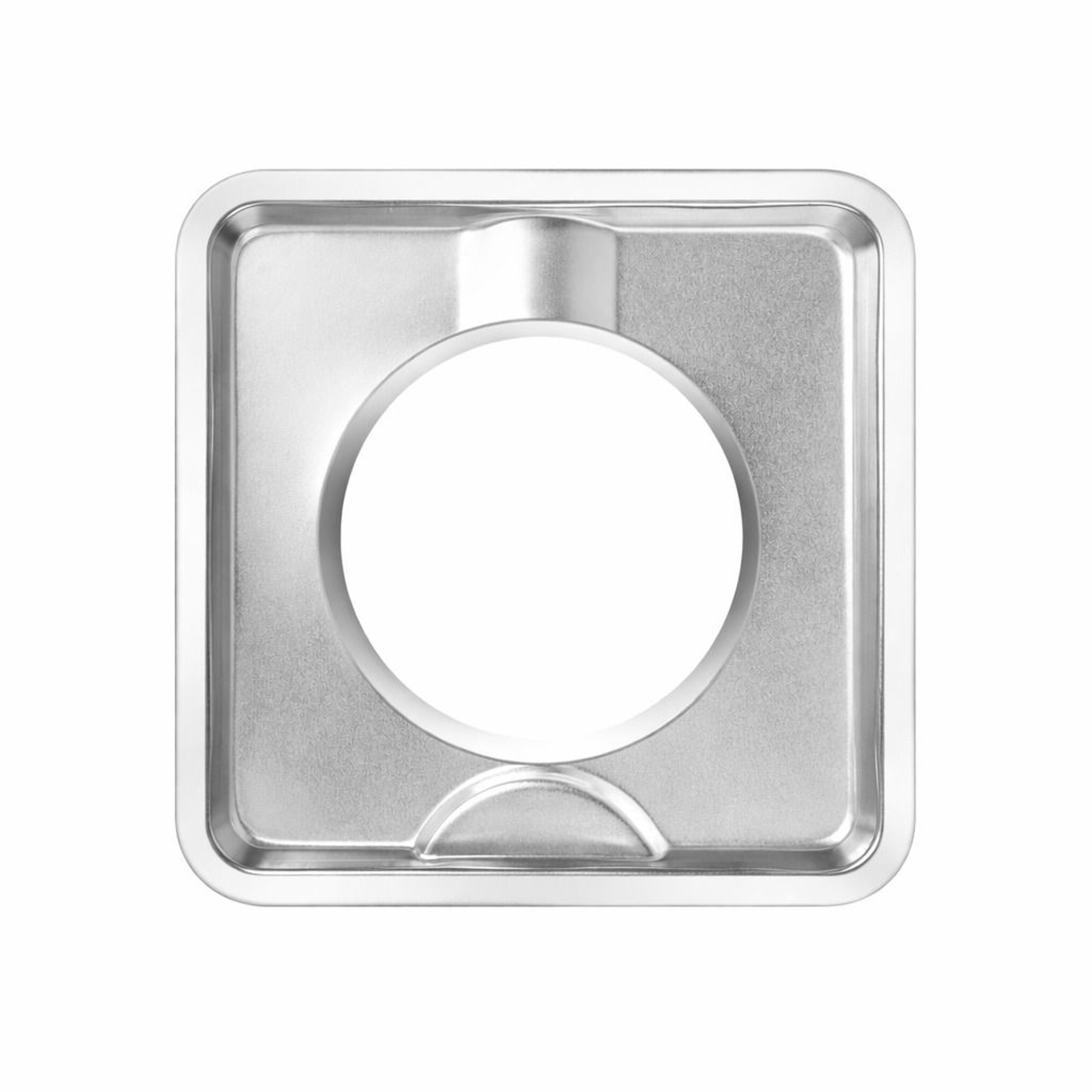 Stainless Steel Gas Range Stove Drip Pans  Square Burner Covers Reusable 0
