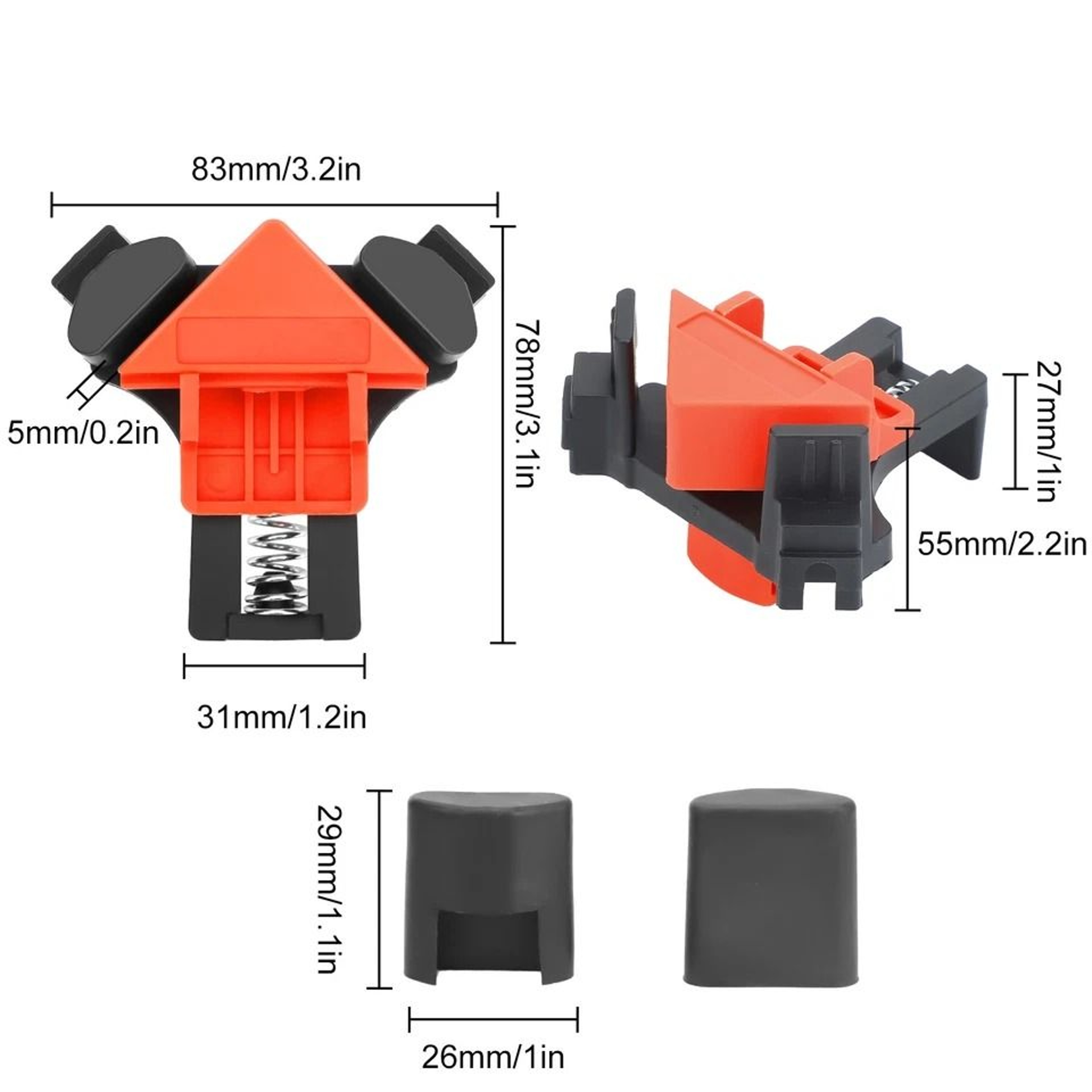 Right Angle Corner Clamp For Woodworking  Adjustable Durable Woodworking Tool For 90 Joints And DIY 1