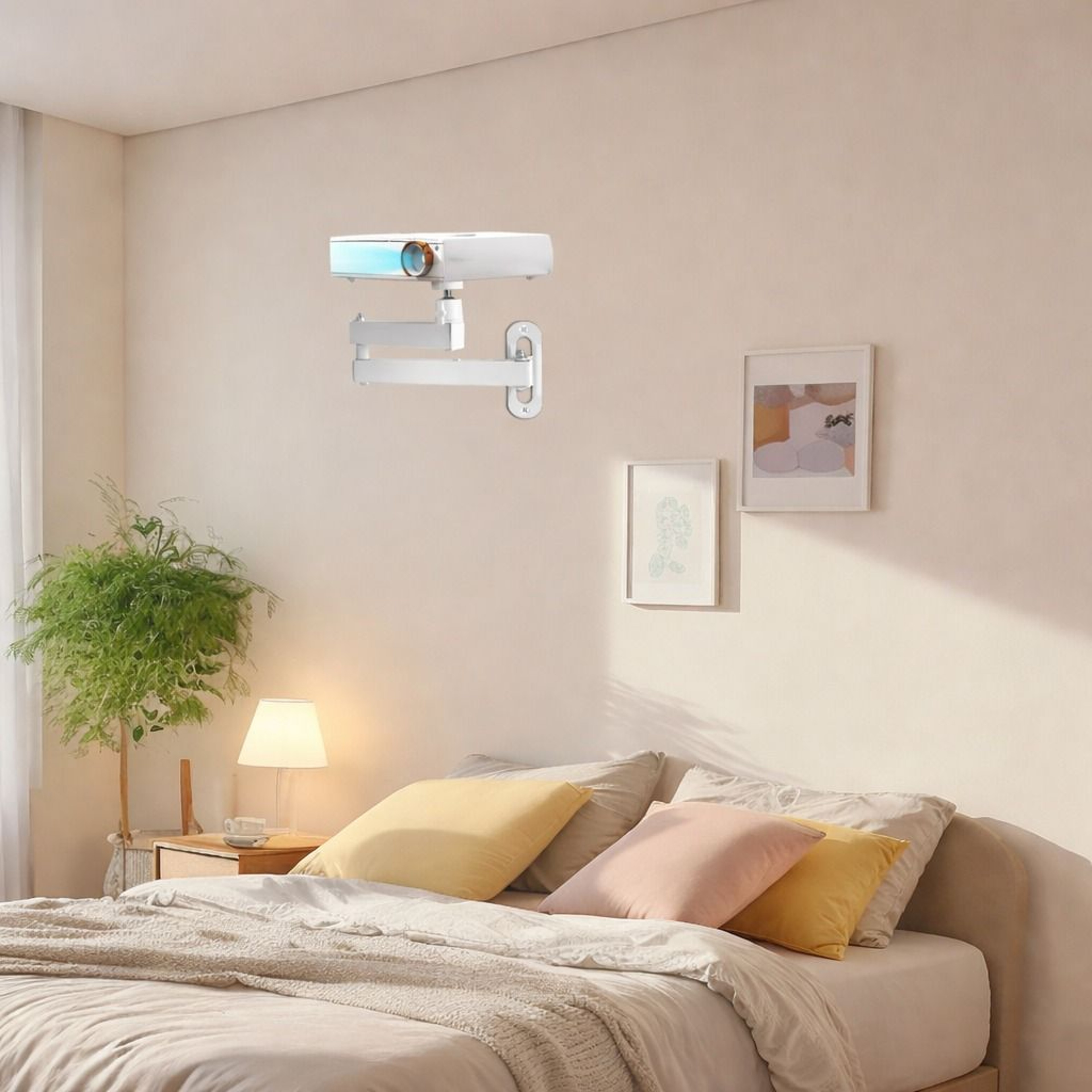 Universal Foldable Projector Wall Mount Adjustable Ceiling Camera Bracket 0