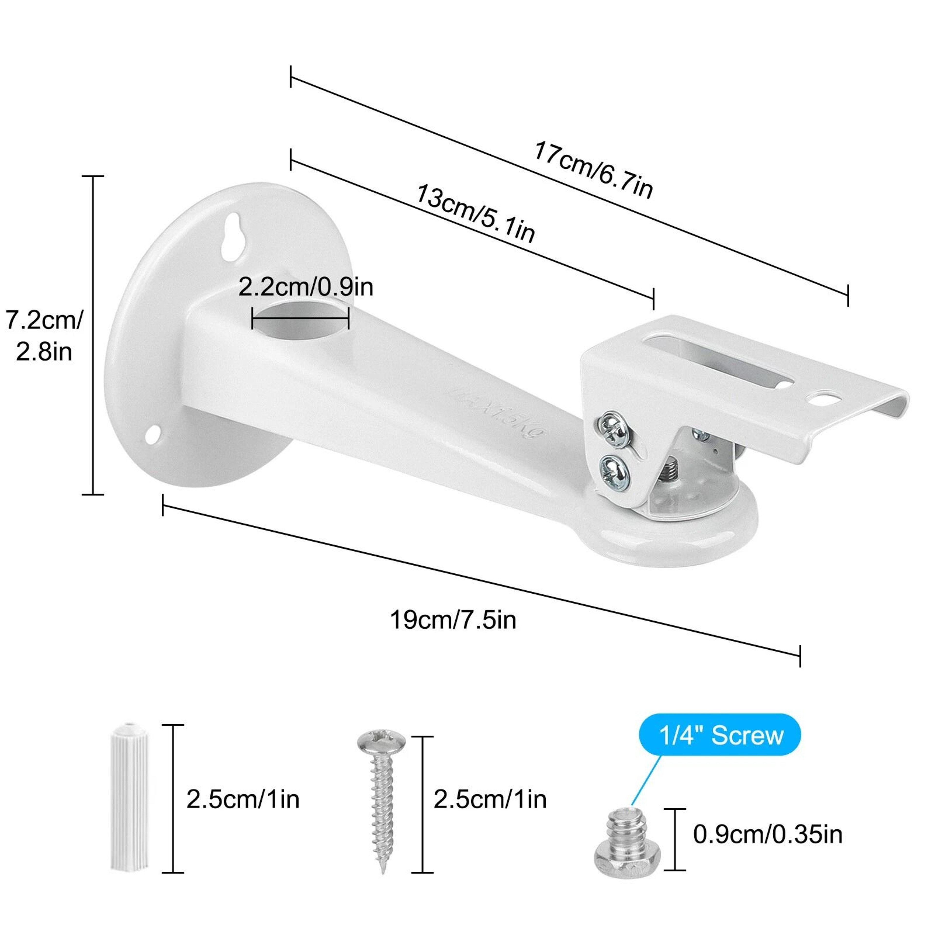 Mini Projector  Security Camera Ceiling Wall Mount Bracket  Adjustable  Universal Fit 1
