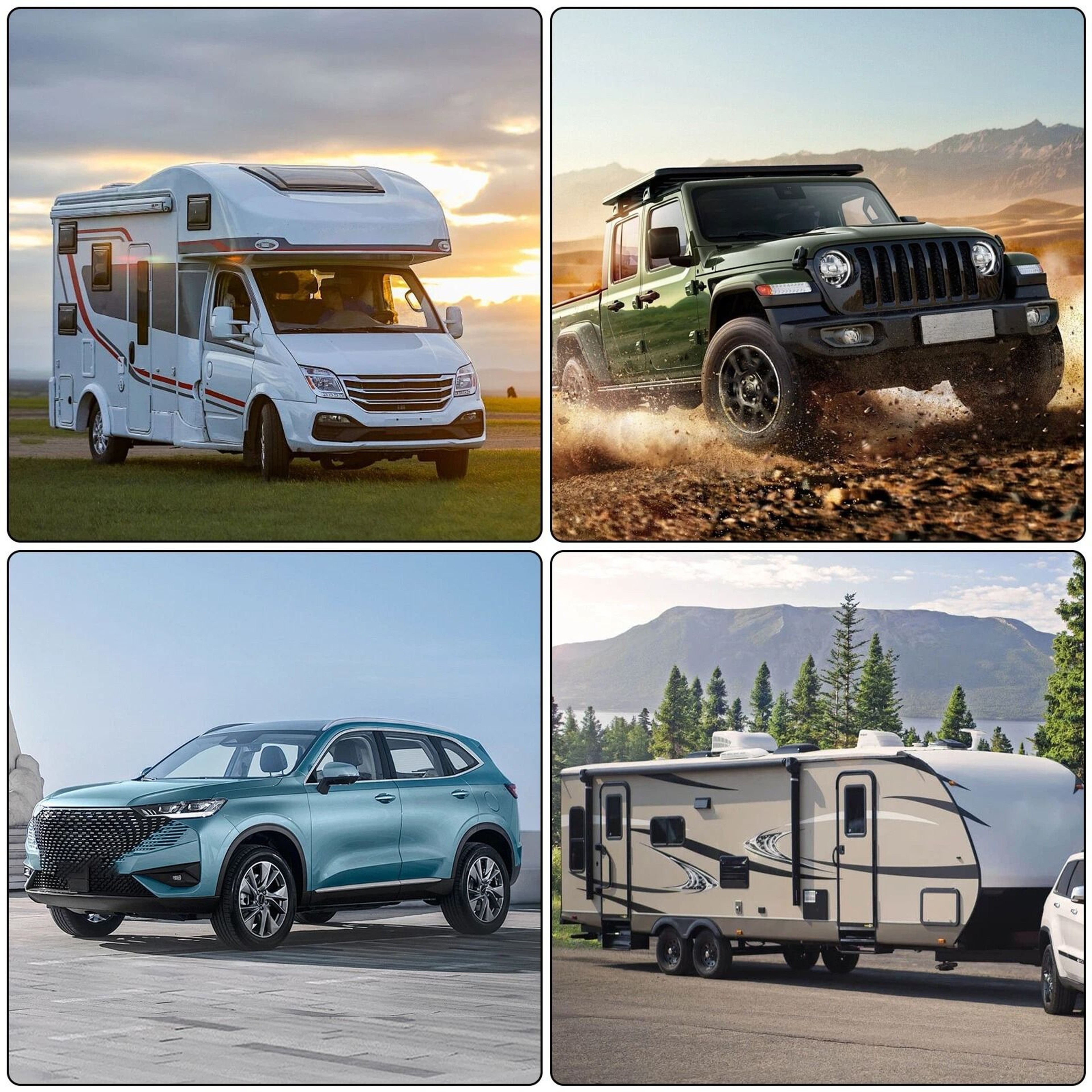 Waterproof Spare Tire Covers For SUVs Trucks RVs And Campers 1