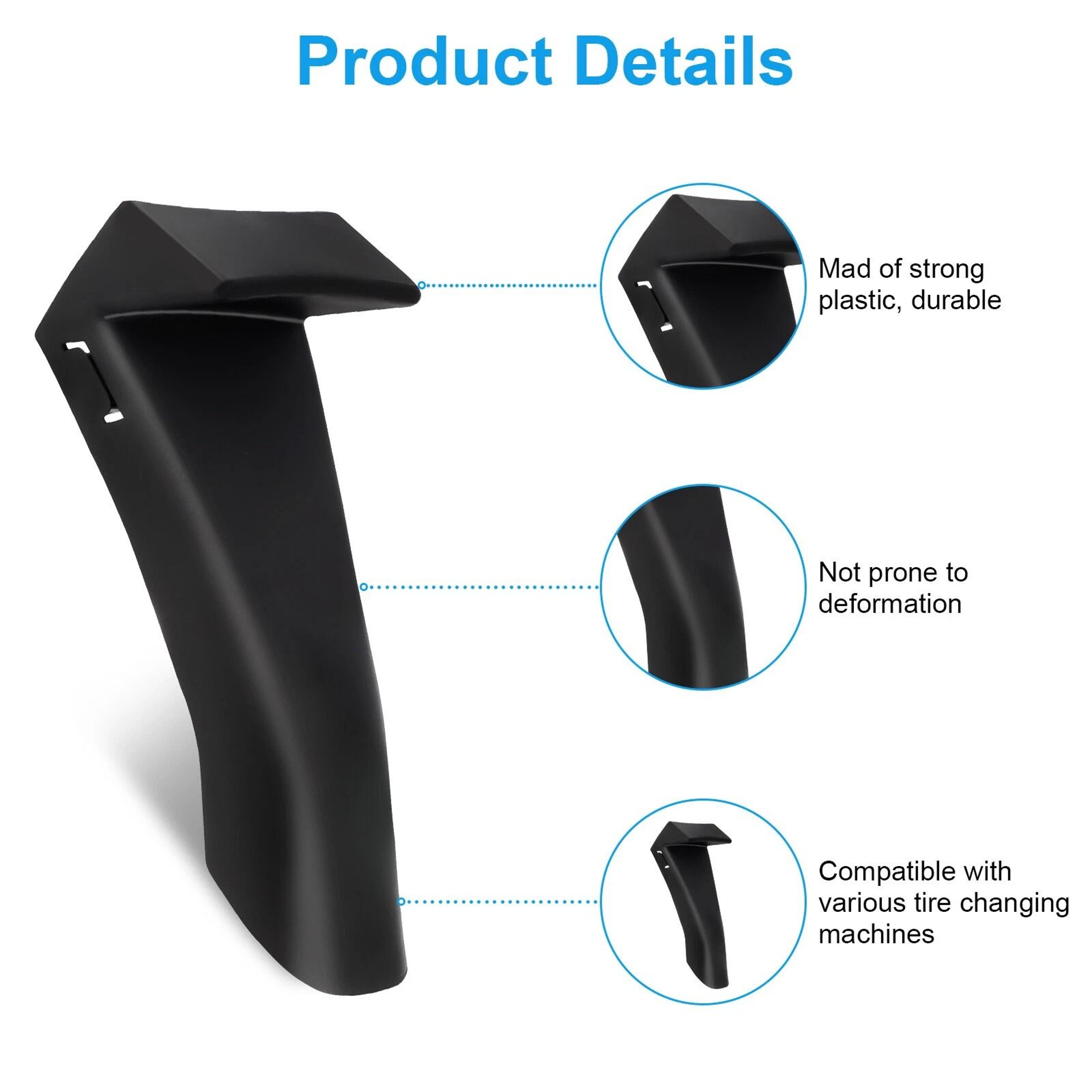 Plastic Jaw Clamp Covers For Tire Changer  Durable Rim Protectors 3