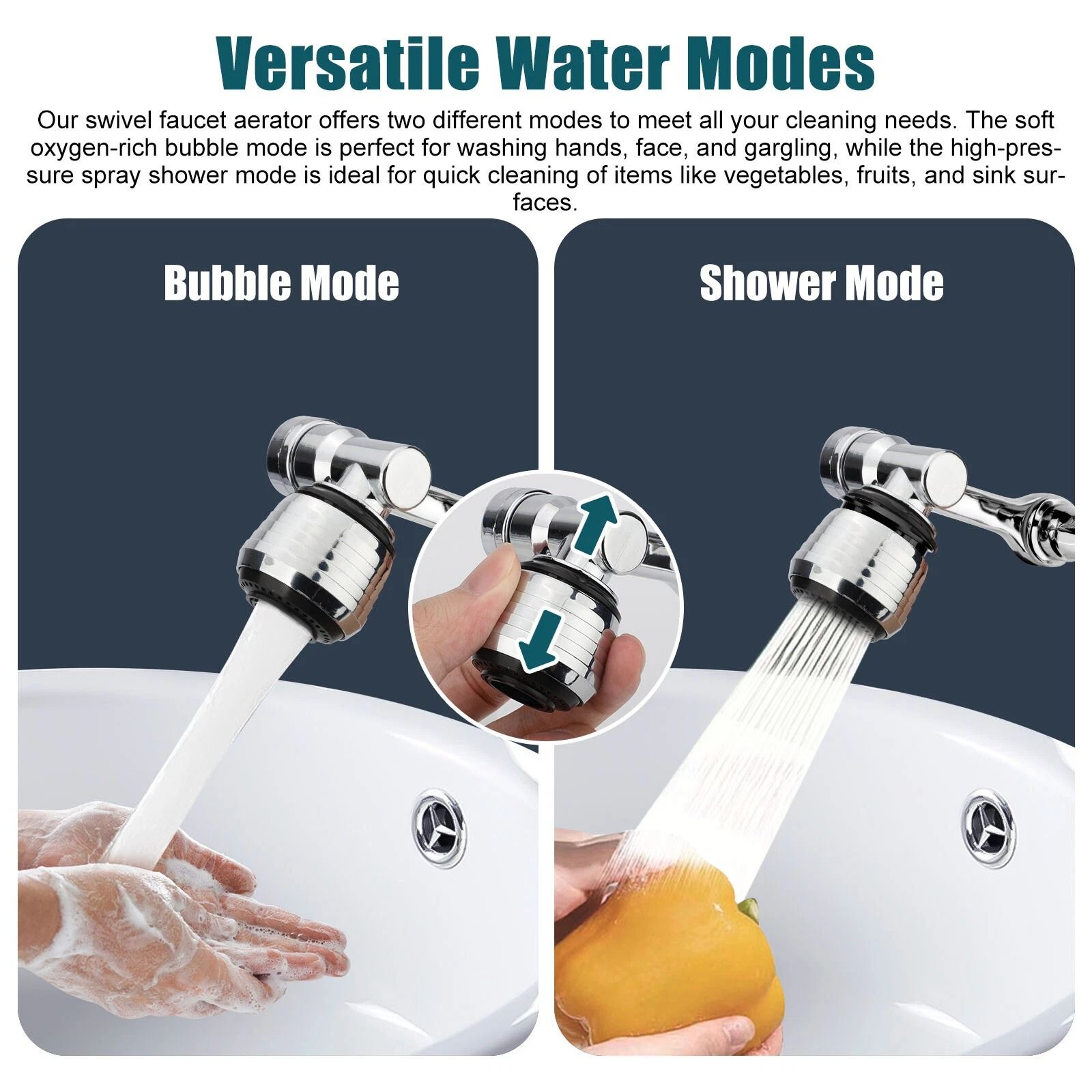 Extender With Rotation Water Saving Nozzle 5