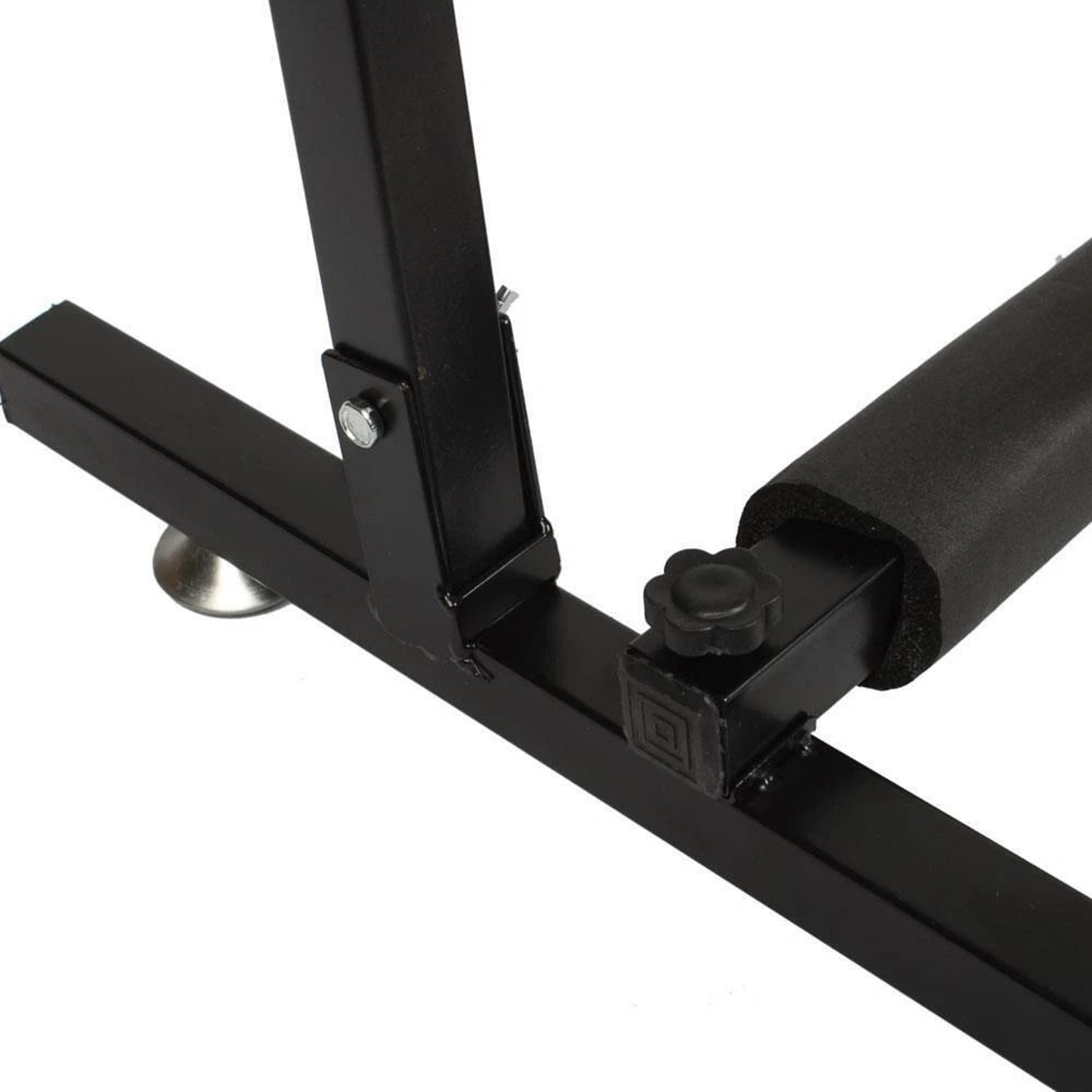 Guitar Folding Stand  Adjustable Display Rack With Padded Organizer For Guitars  Basses 2