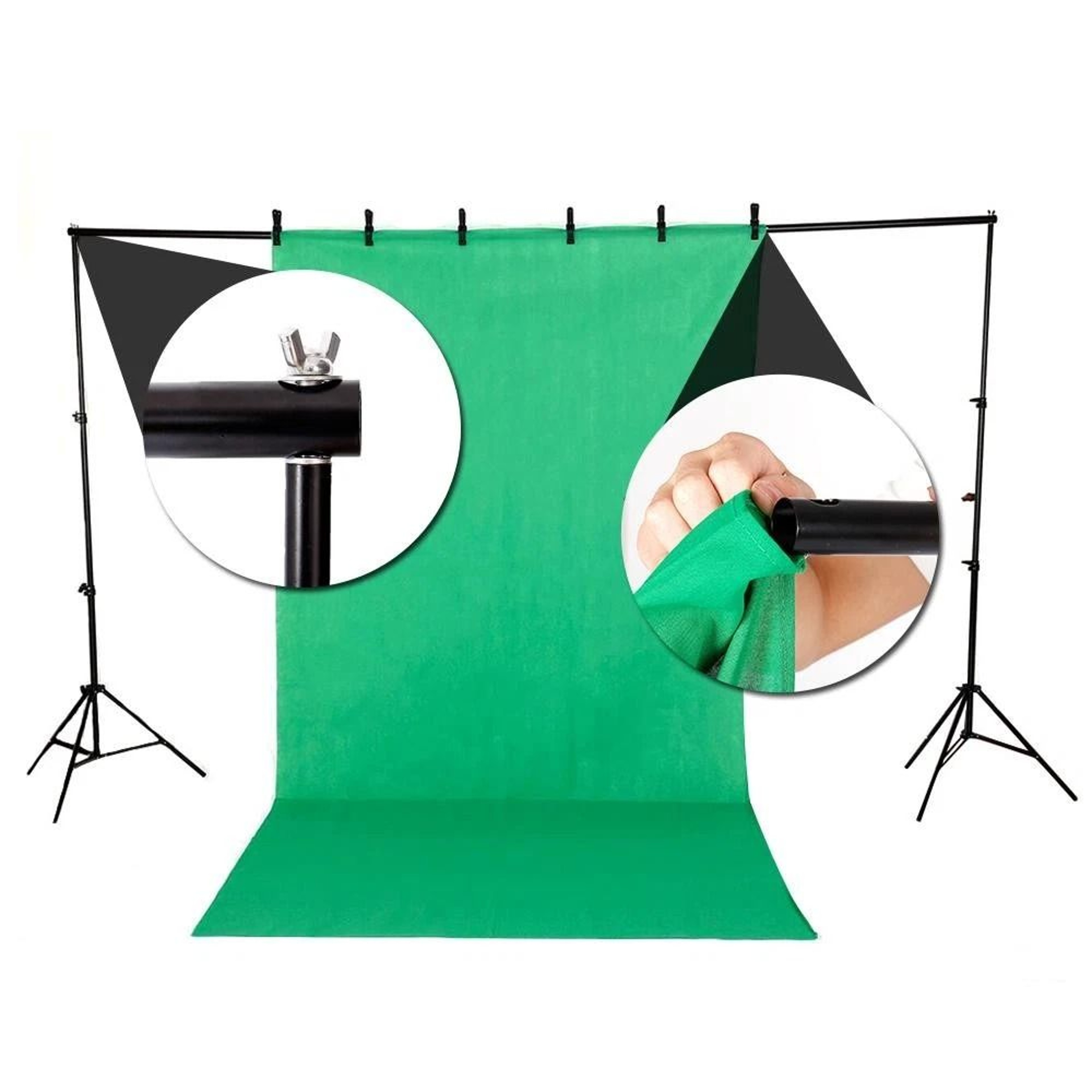 Adjustable Background Support Stand Photography Kit  Professional Video Backdrop Set For Photograph 5