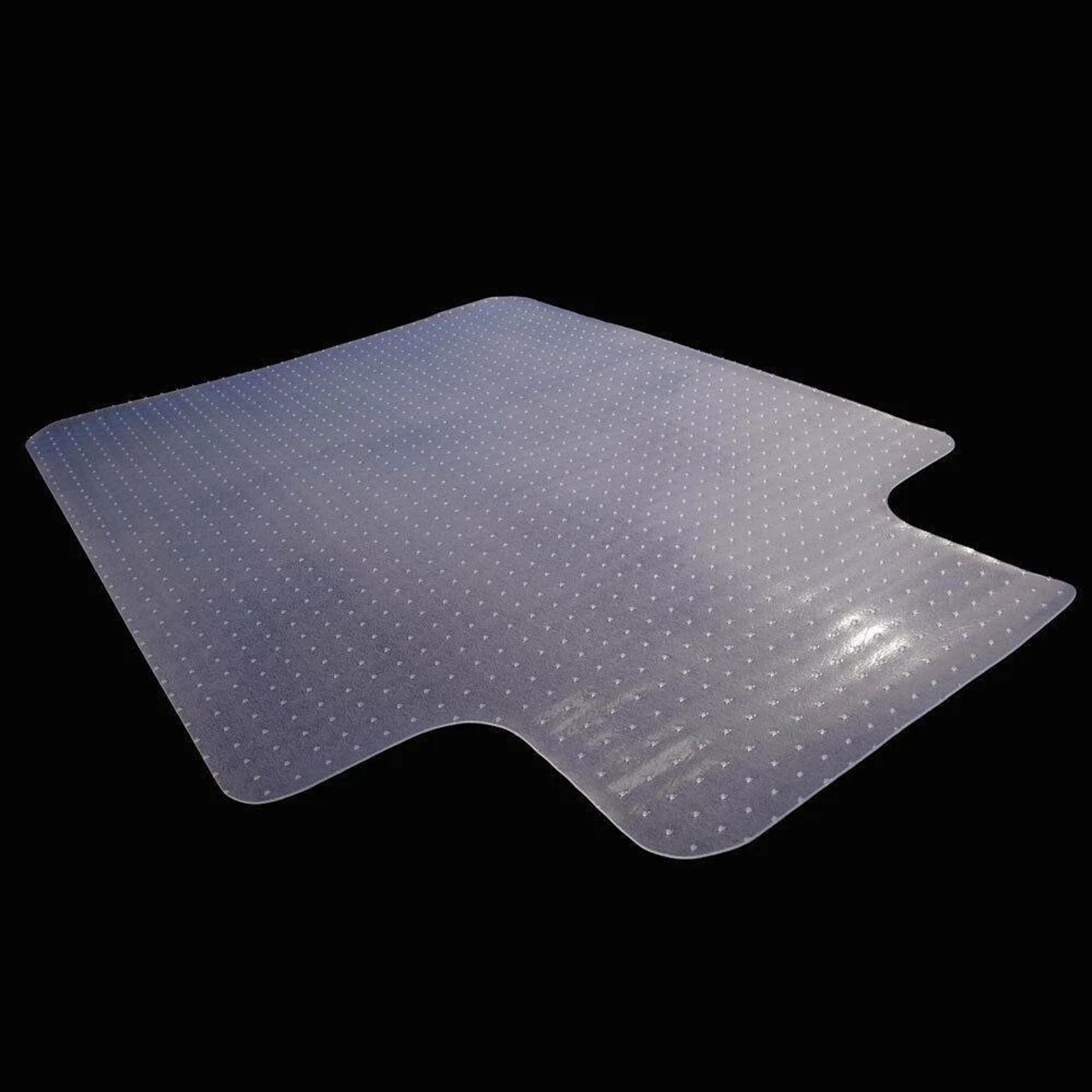 Office Chair Floor Mat For Carpet Protection  Durable AntiSlip Transparent Mat With Nail Anchors 2