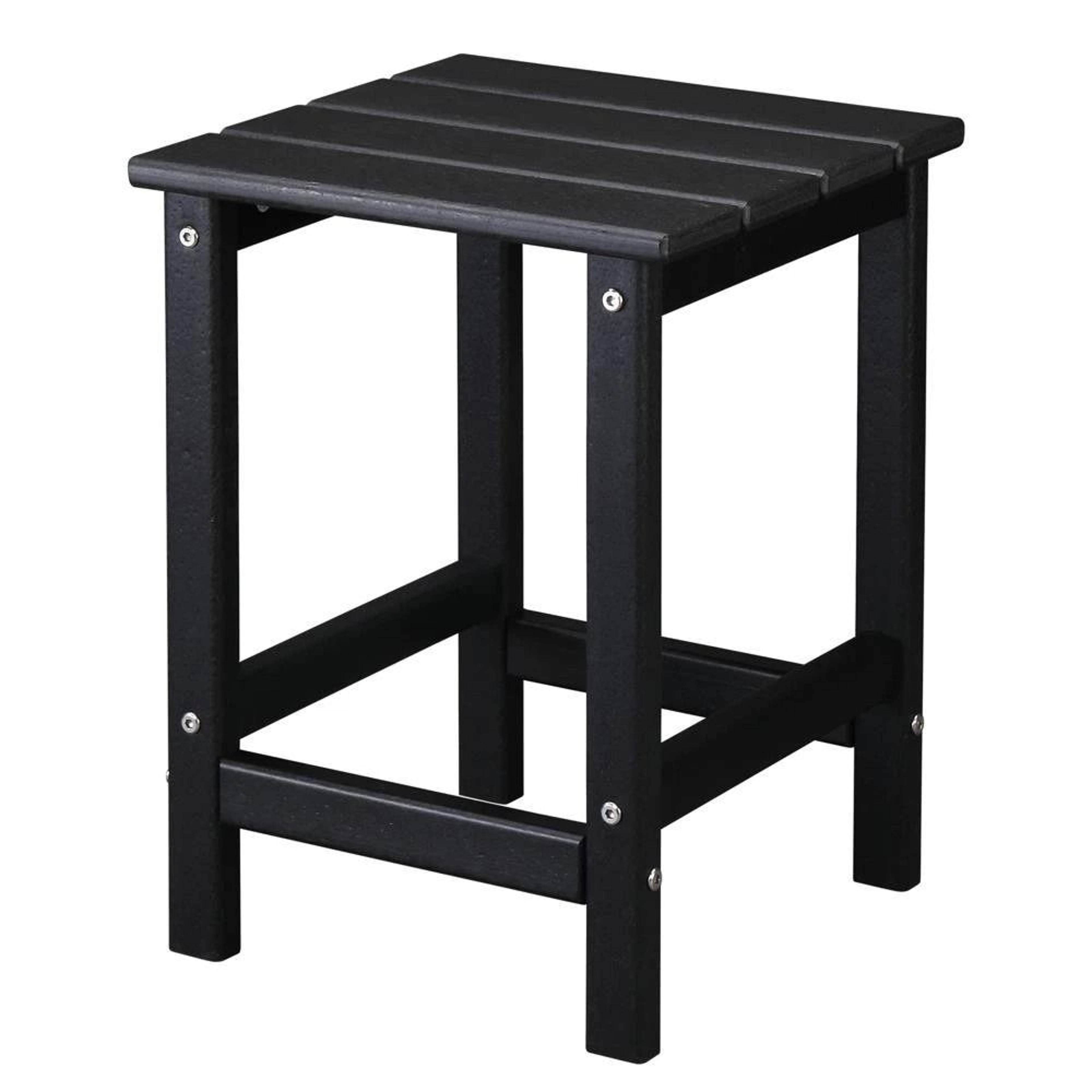 Outdoor Square Patio Deck Corner Table  Stylish Garden Table With Adjustable Height For Decks And P 0
