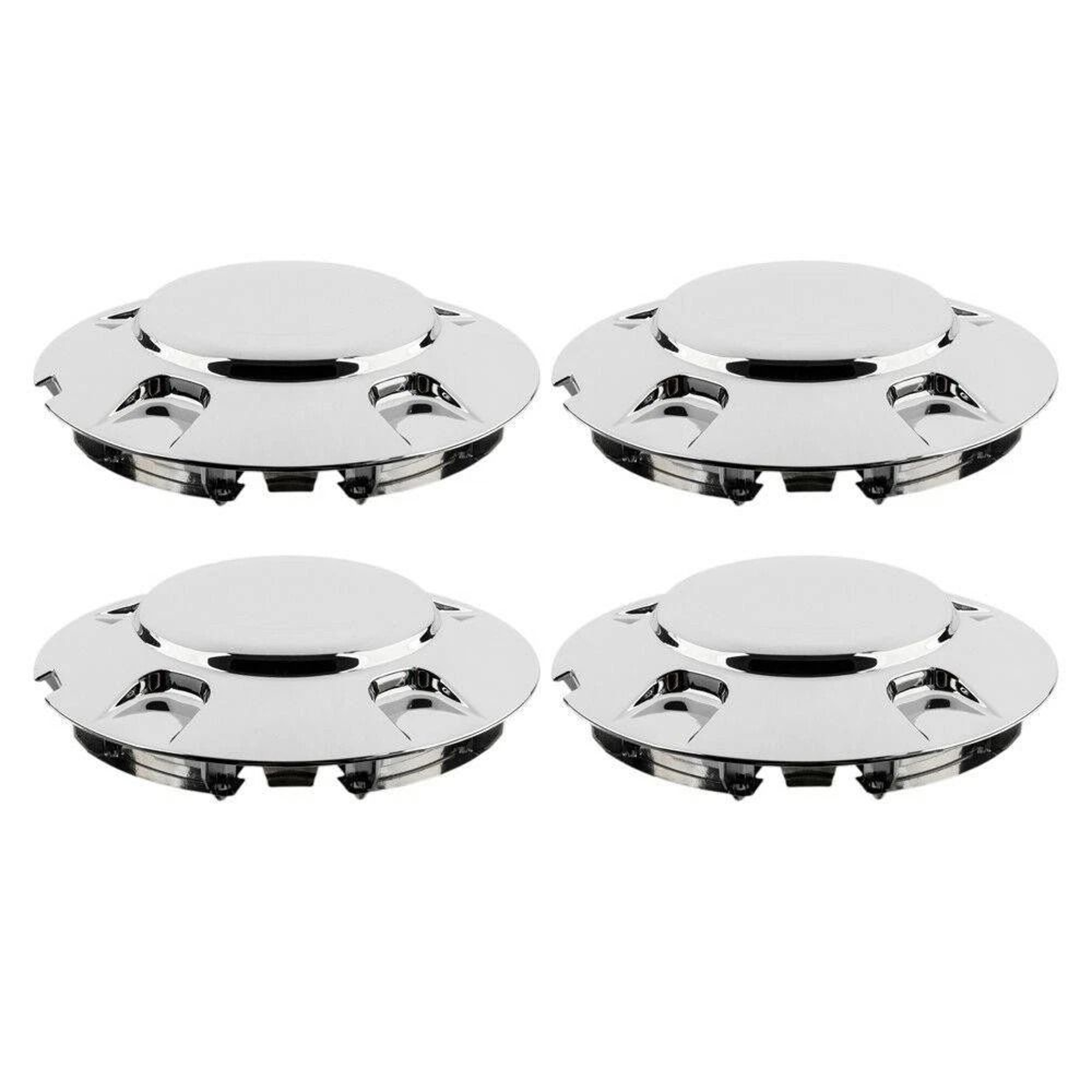 Chrome Hub Wheel Center Caps For Alloy Rim 4