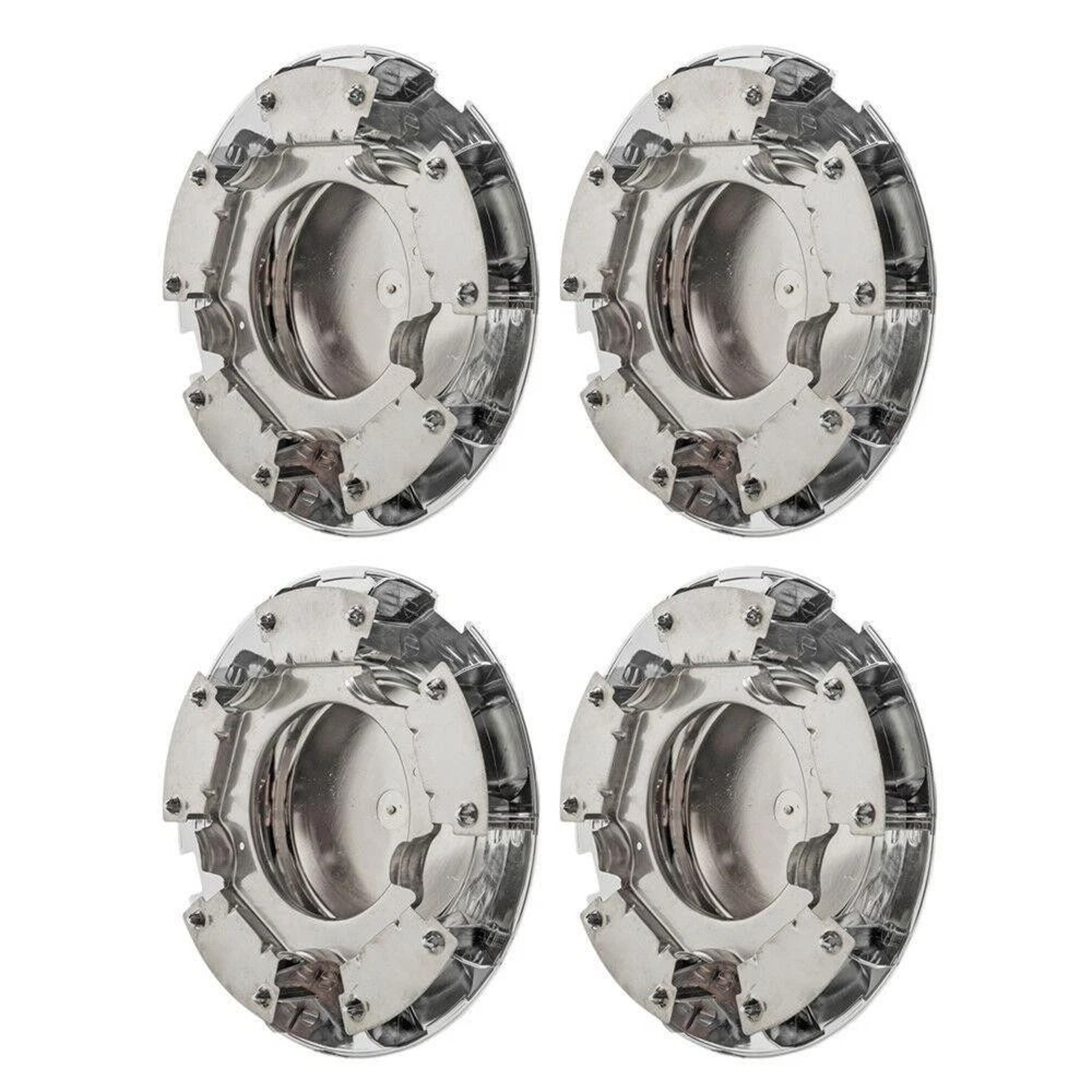 Chrome Hub Wheel Center Caps For Alloy Rim 5