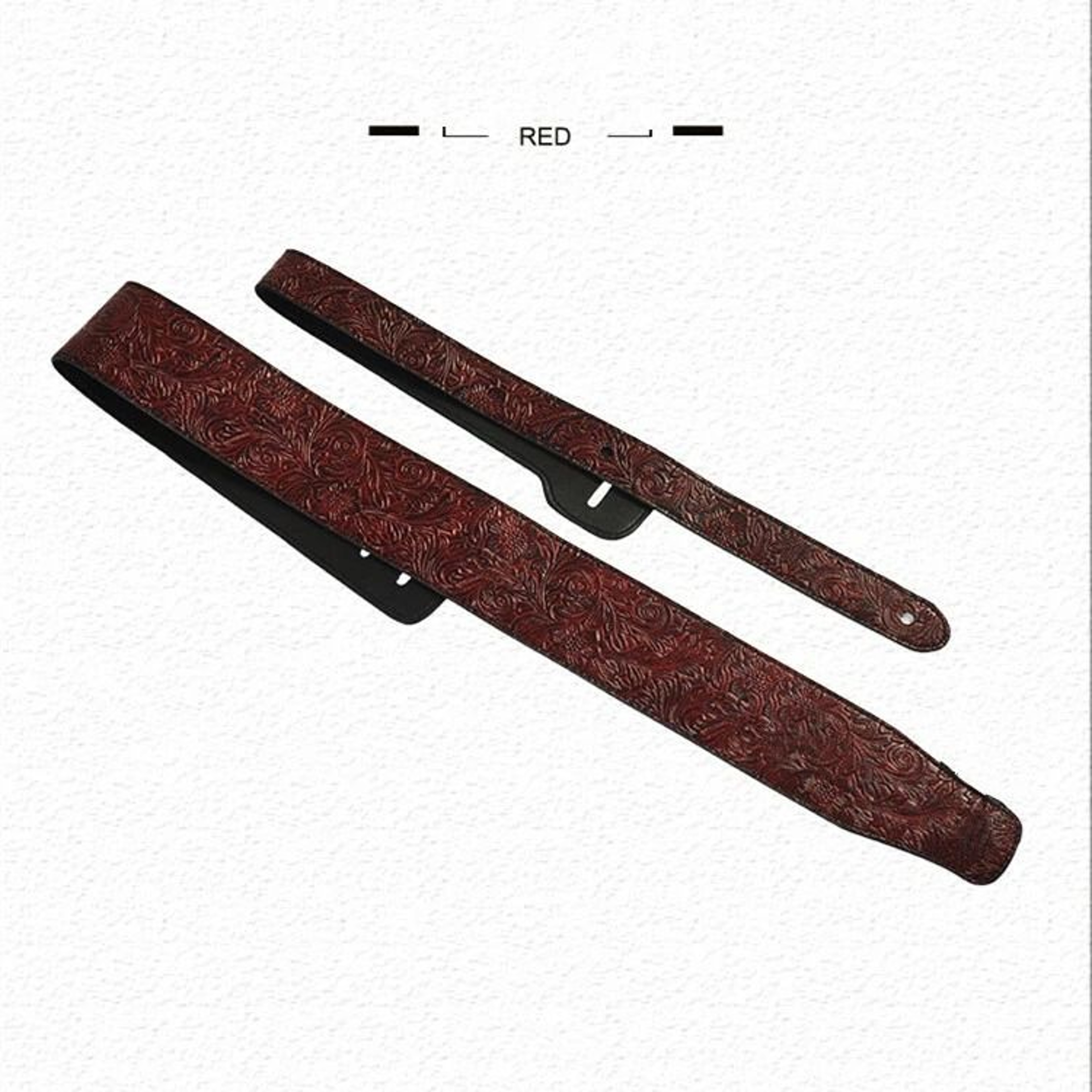 Snake Skin Pattern PU Leather Guitar Strap  Adjustable For Electric  Bass Guitars Comfortable  Styl 1