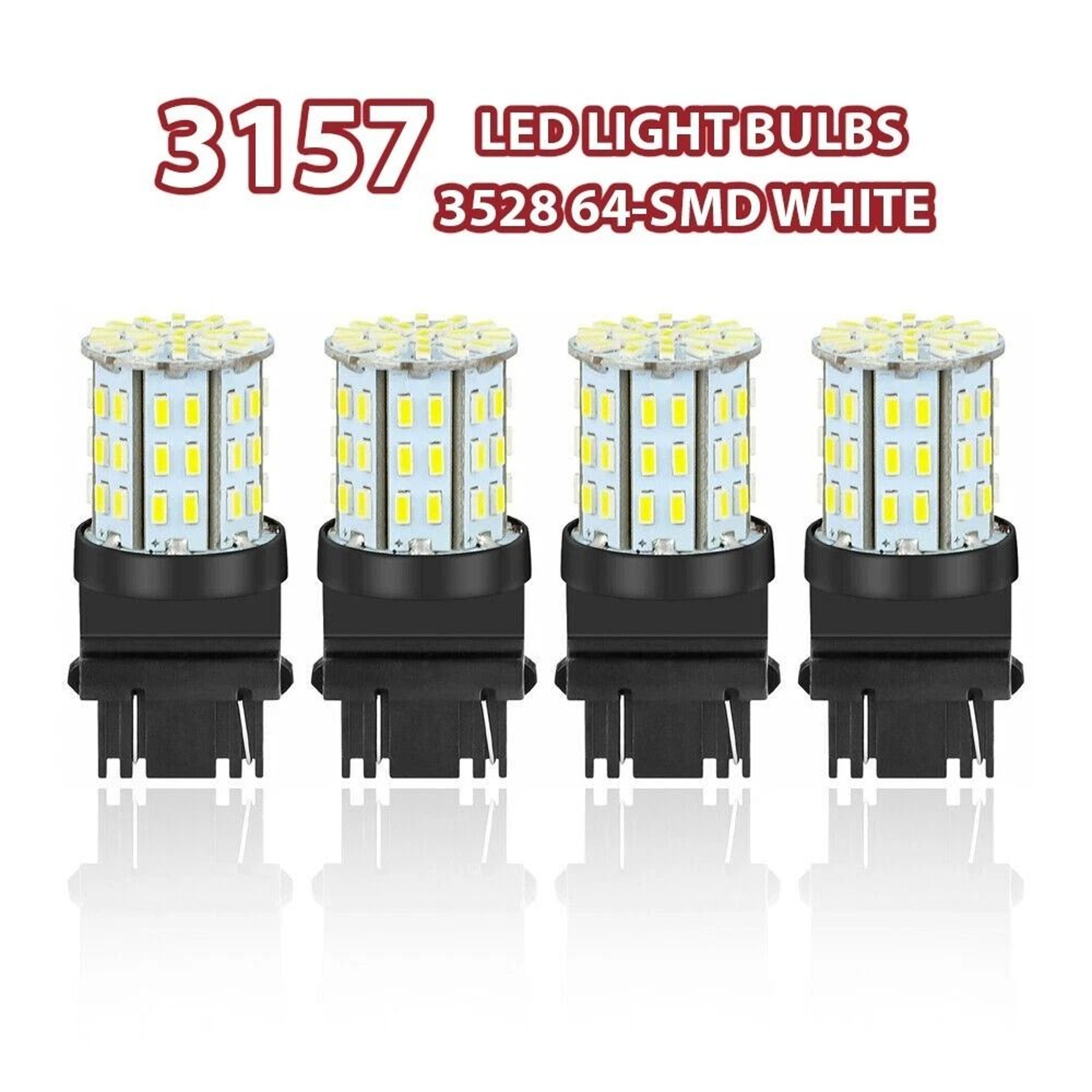 LED Reverse Tail Brake Turn Signal DRL Light Bulb 9