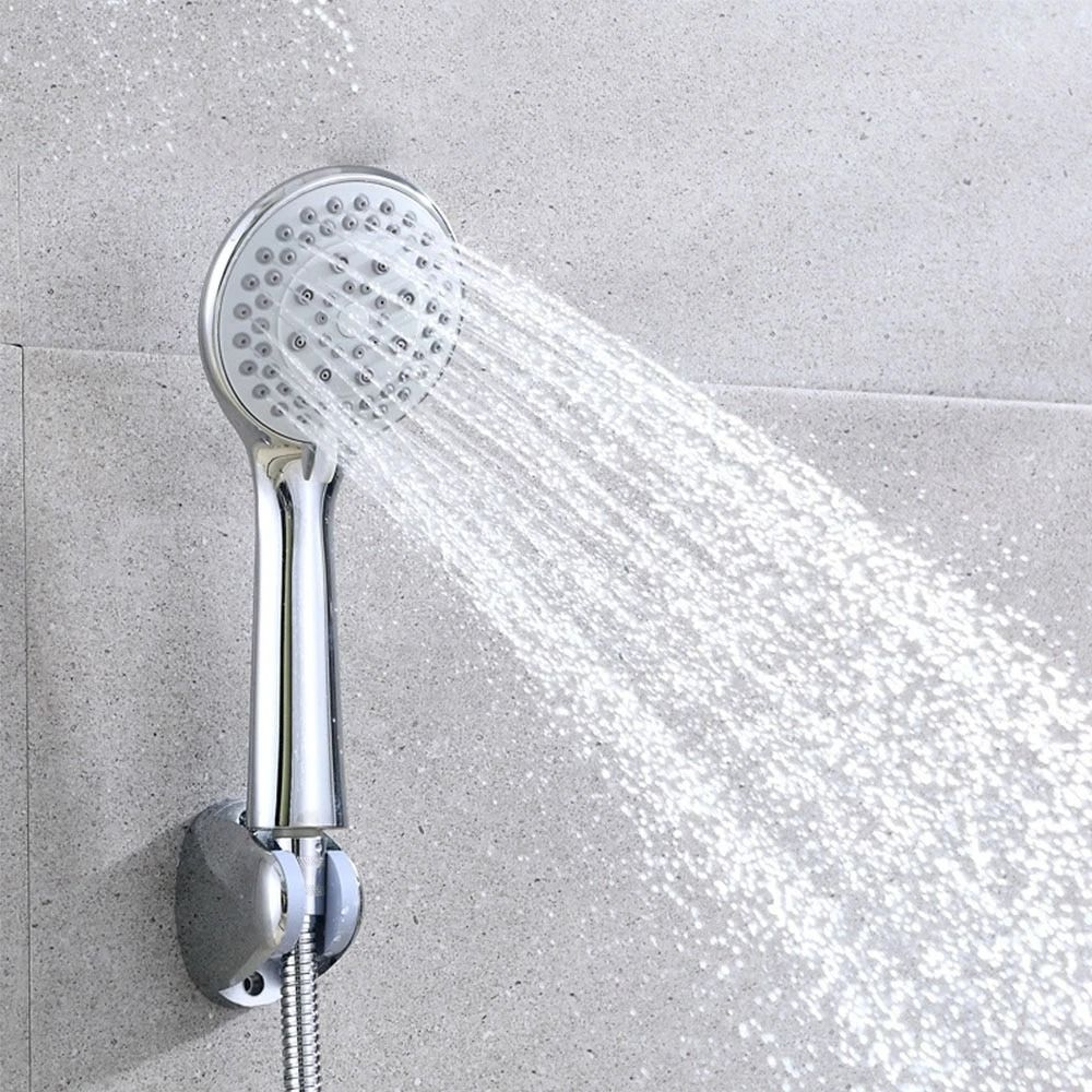 High Pressure Handheld Shower Head  Powerful Spray For All Your Showering Needs 1