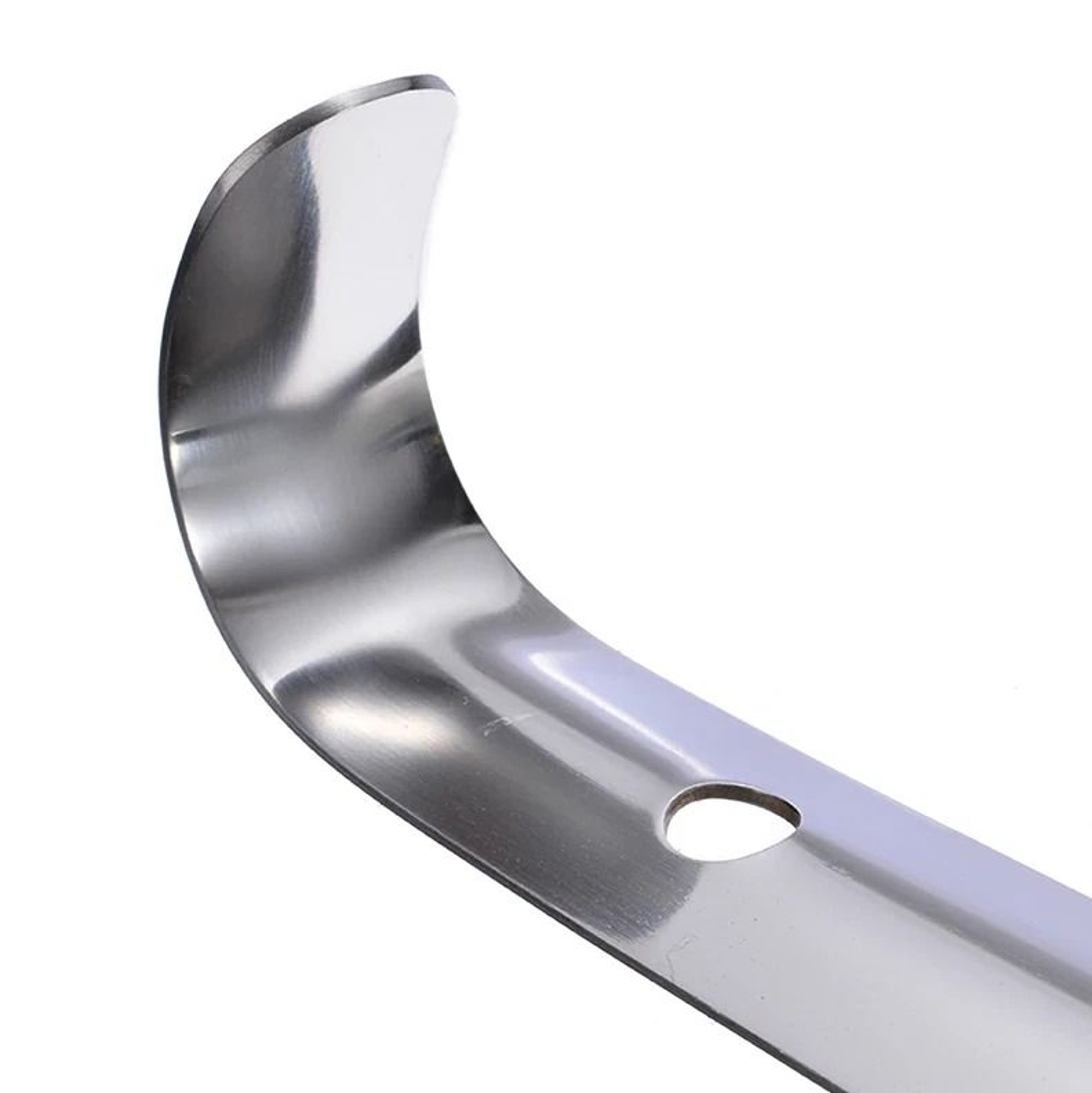 Extra Long Handle Stainless Steel Shoehorn  Durable Metal Shoe Remover 4