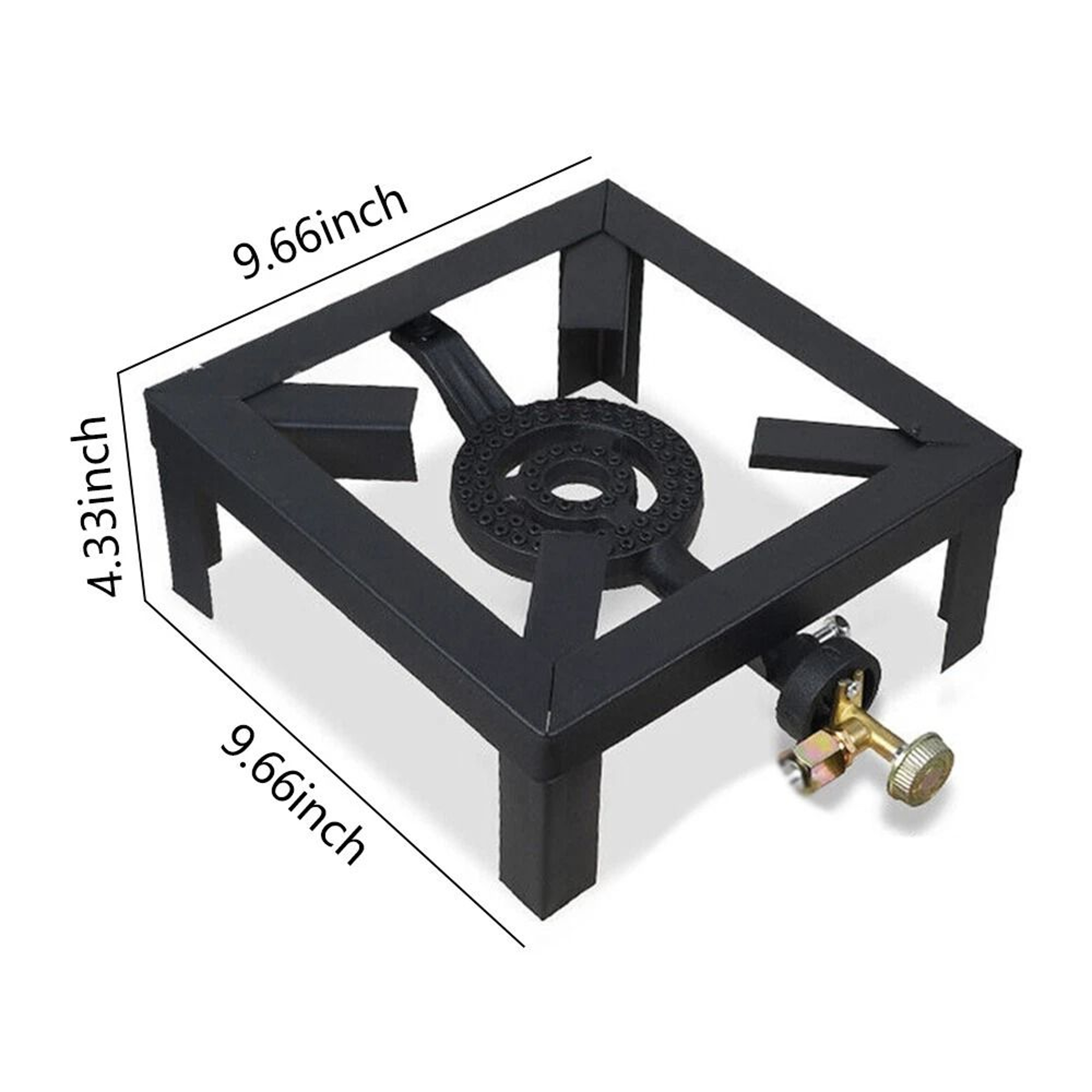 Portable Gas Camping Stove Burner  Outdoor BBQ Cooker 3