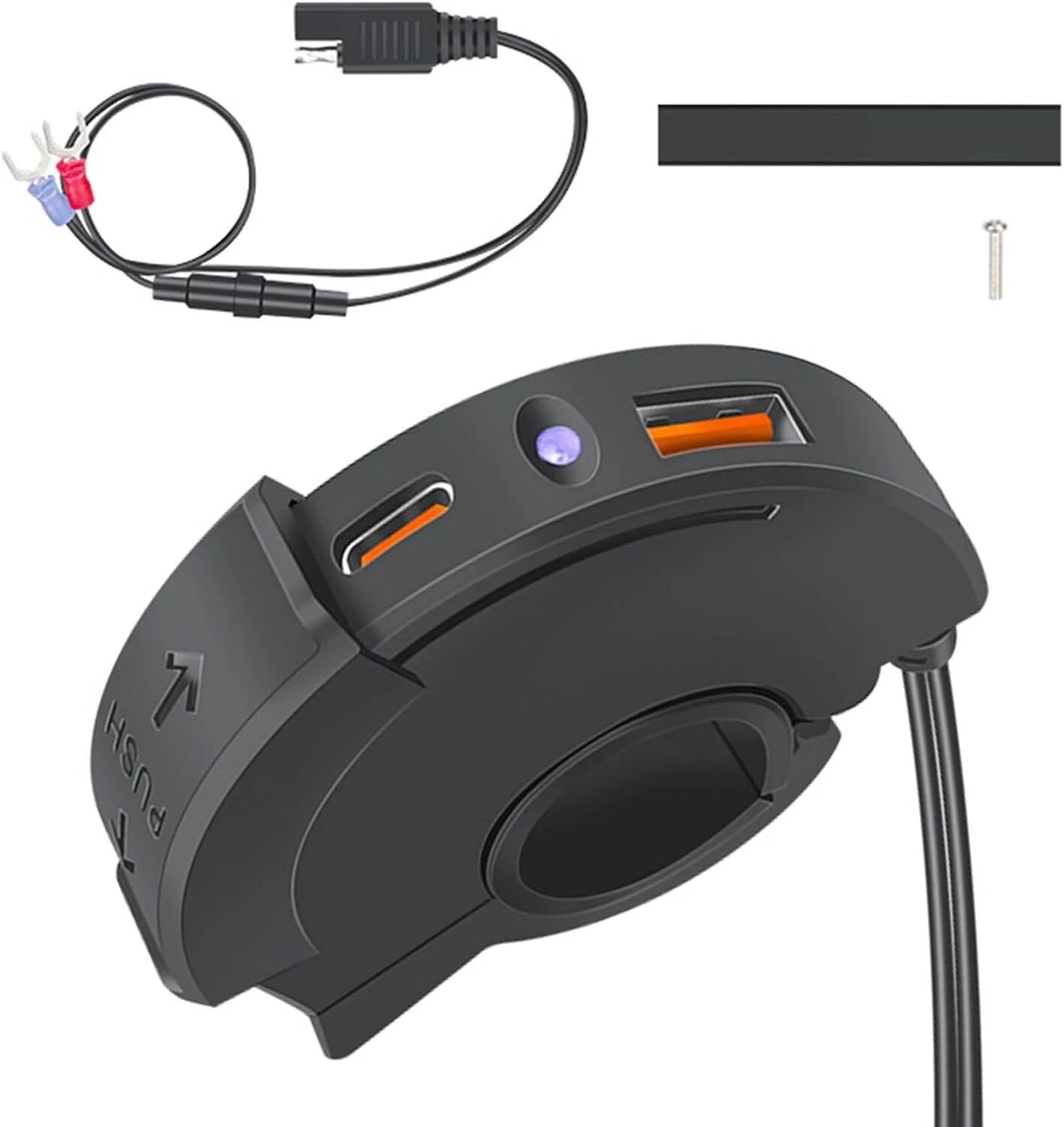 Motorcycle USB Charger  Quick Charge For Phones And ATV Devices 4