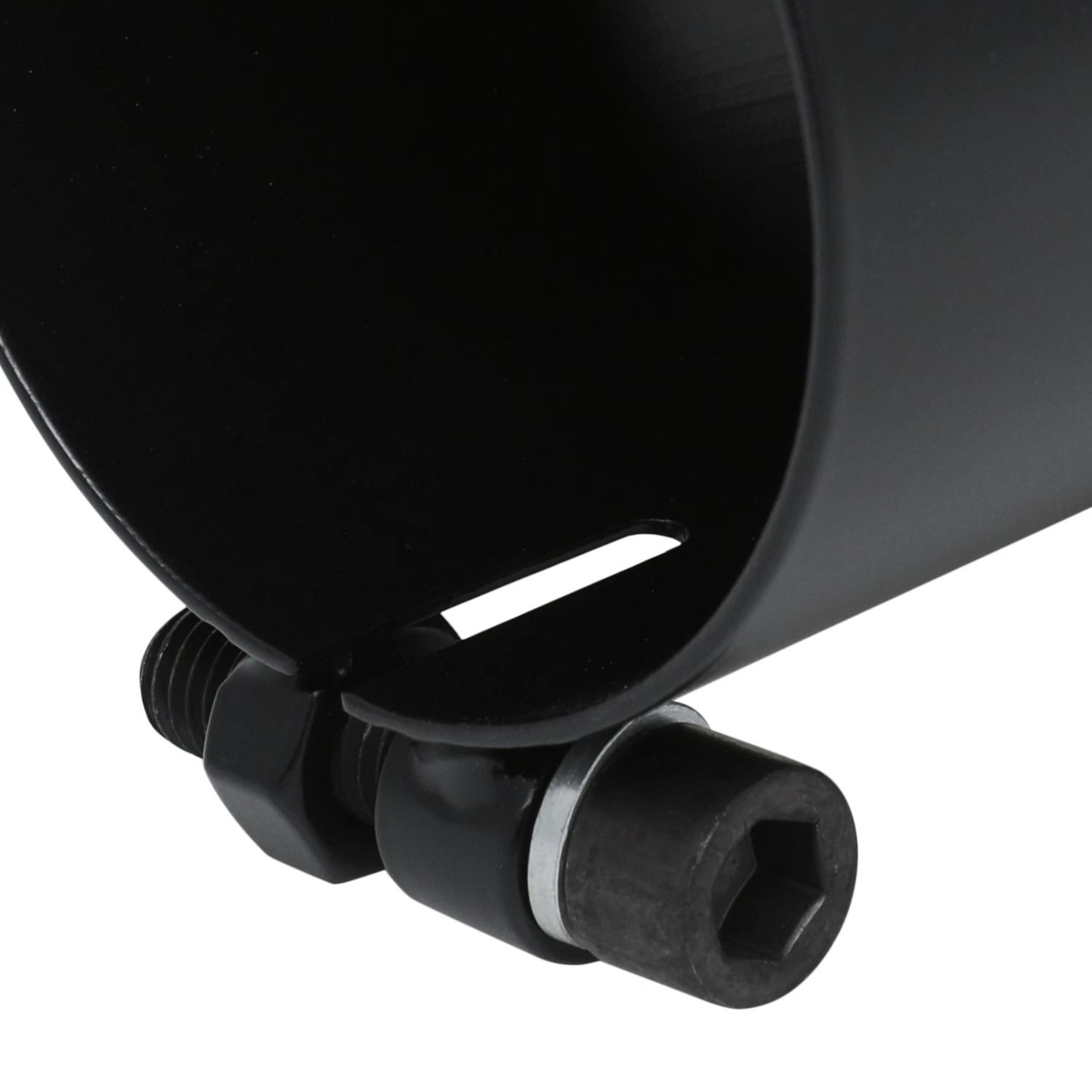 Black Stainless Steel Exhaust Pipe Tail End  Matte Finish 3