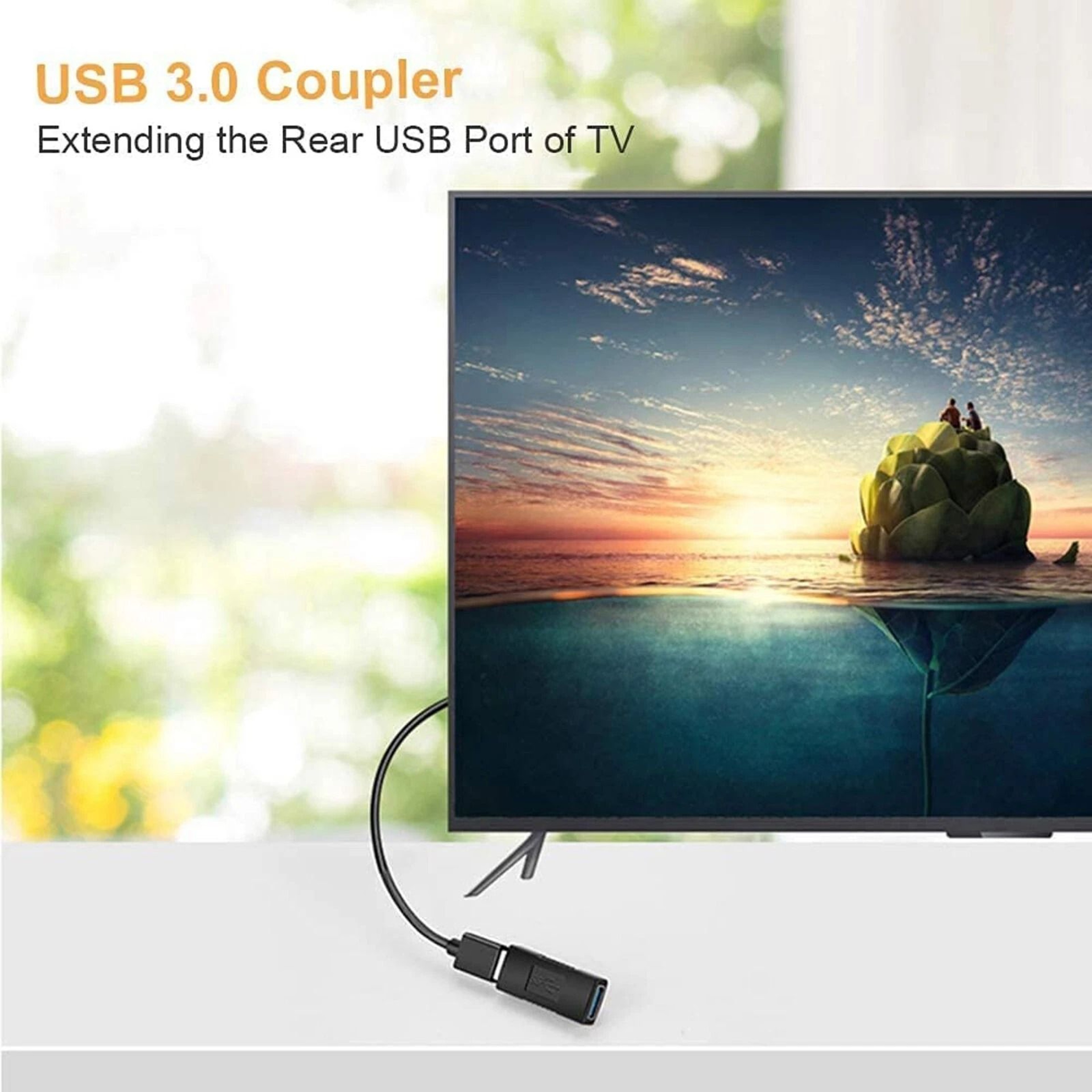 USB Female To Female Adapter Coupler  HighSpeed Data Connector 2
