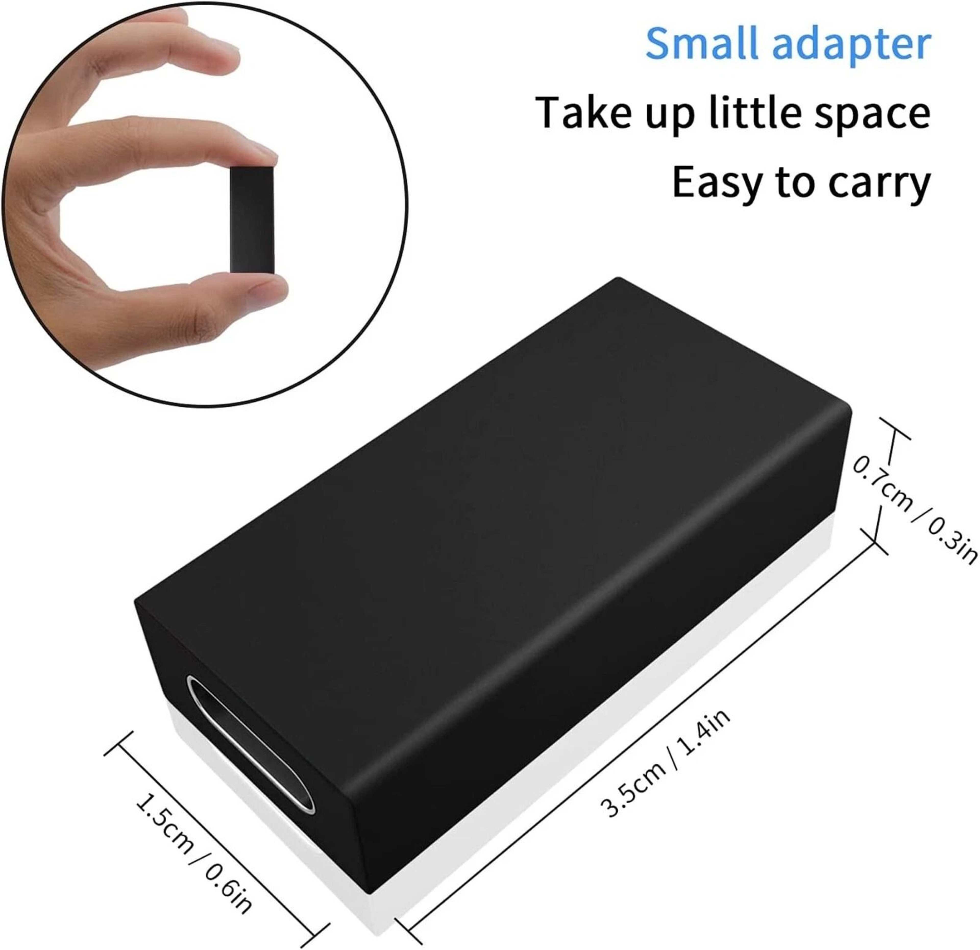 USB Female To Female Adapter Coupler  HighSpeed Data Connector 4