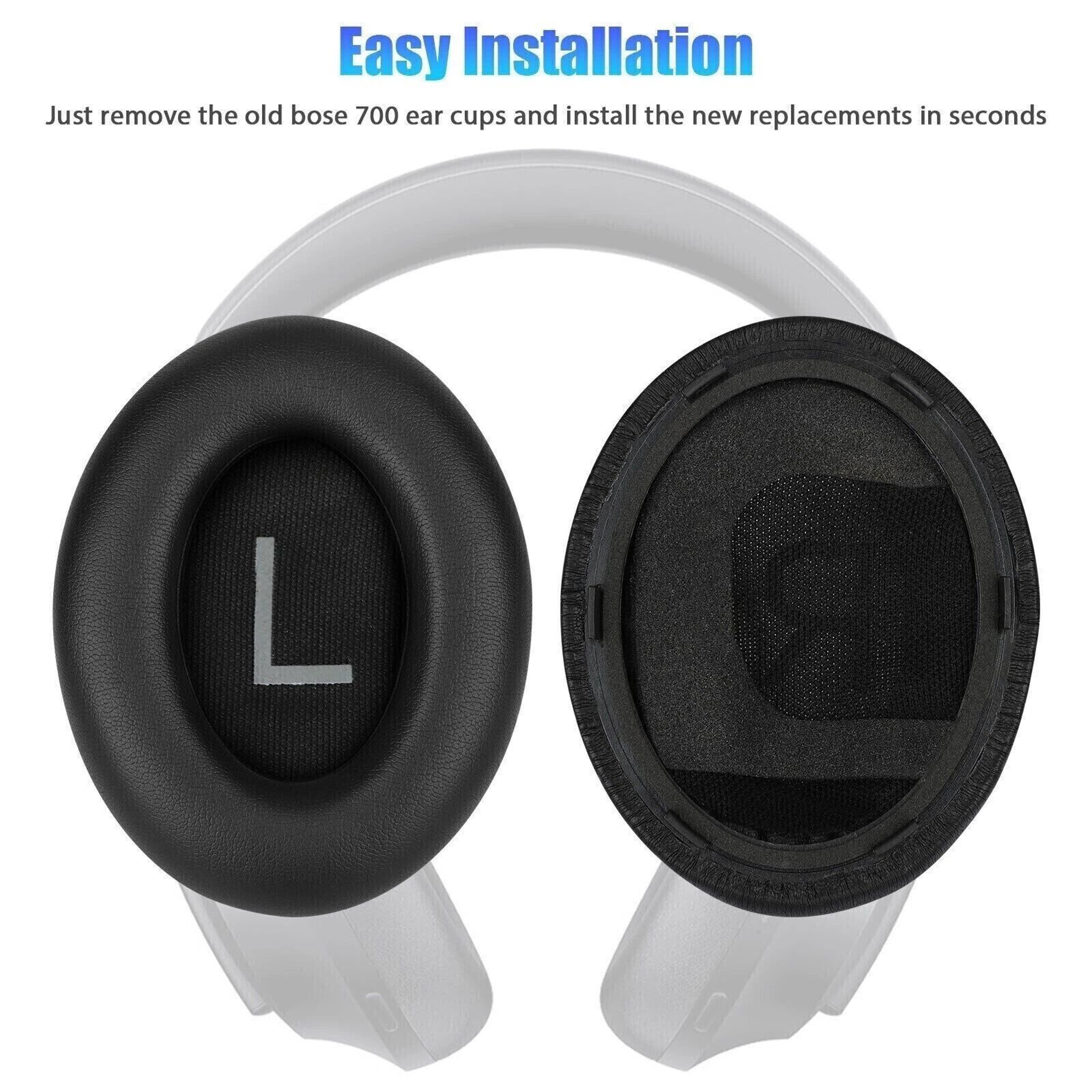 Premium Replacement Ear Pad Cushions  Comfortable Memory Foam With Noise Blocking 2