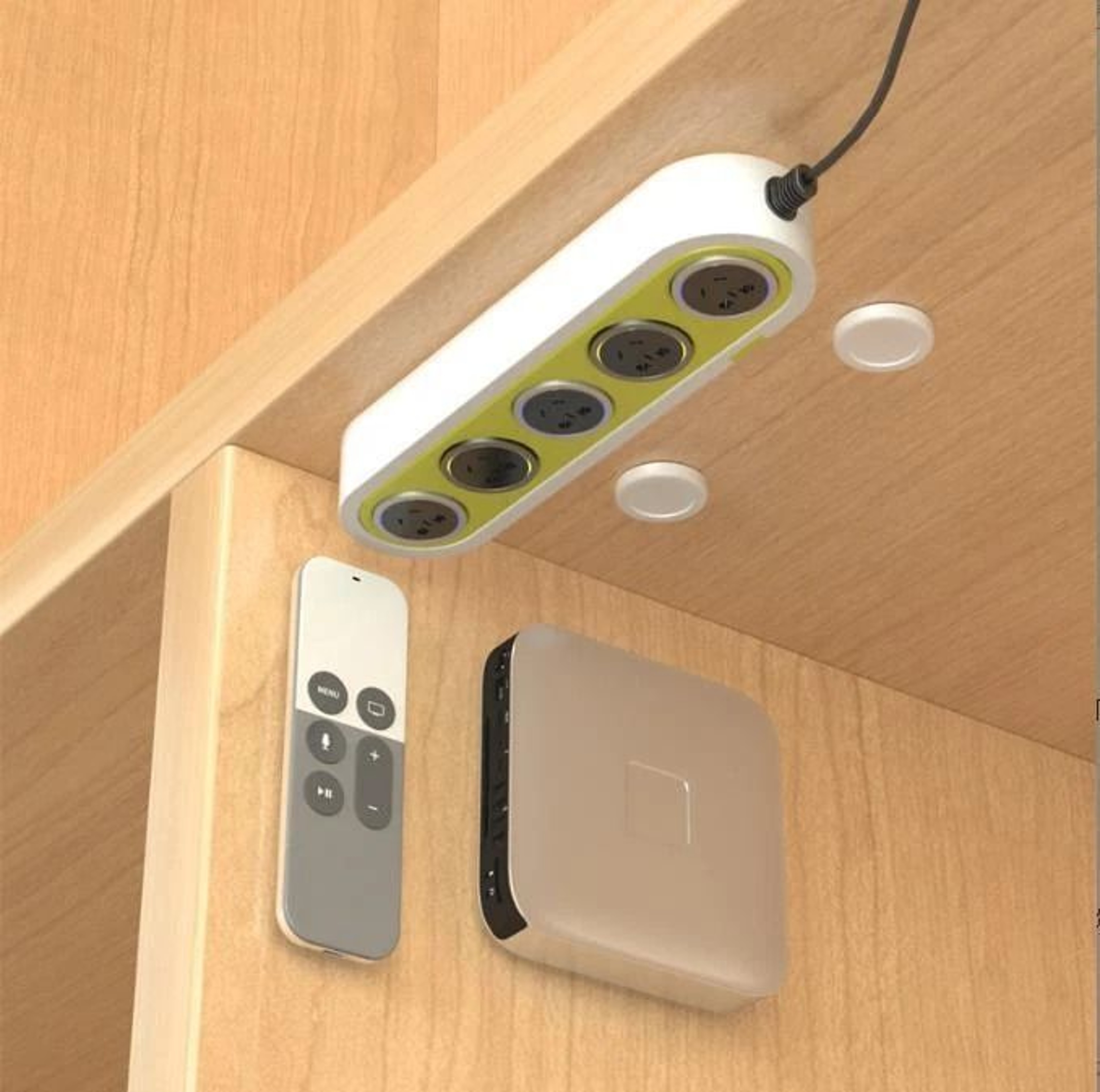 Magnetic Phone And Remote Control Wall Mount Holder  Magnetic Sticker Storage For Easy Access 3