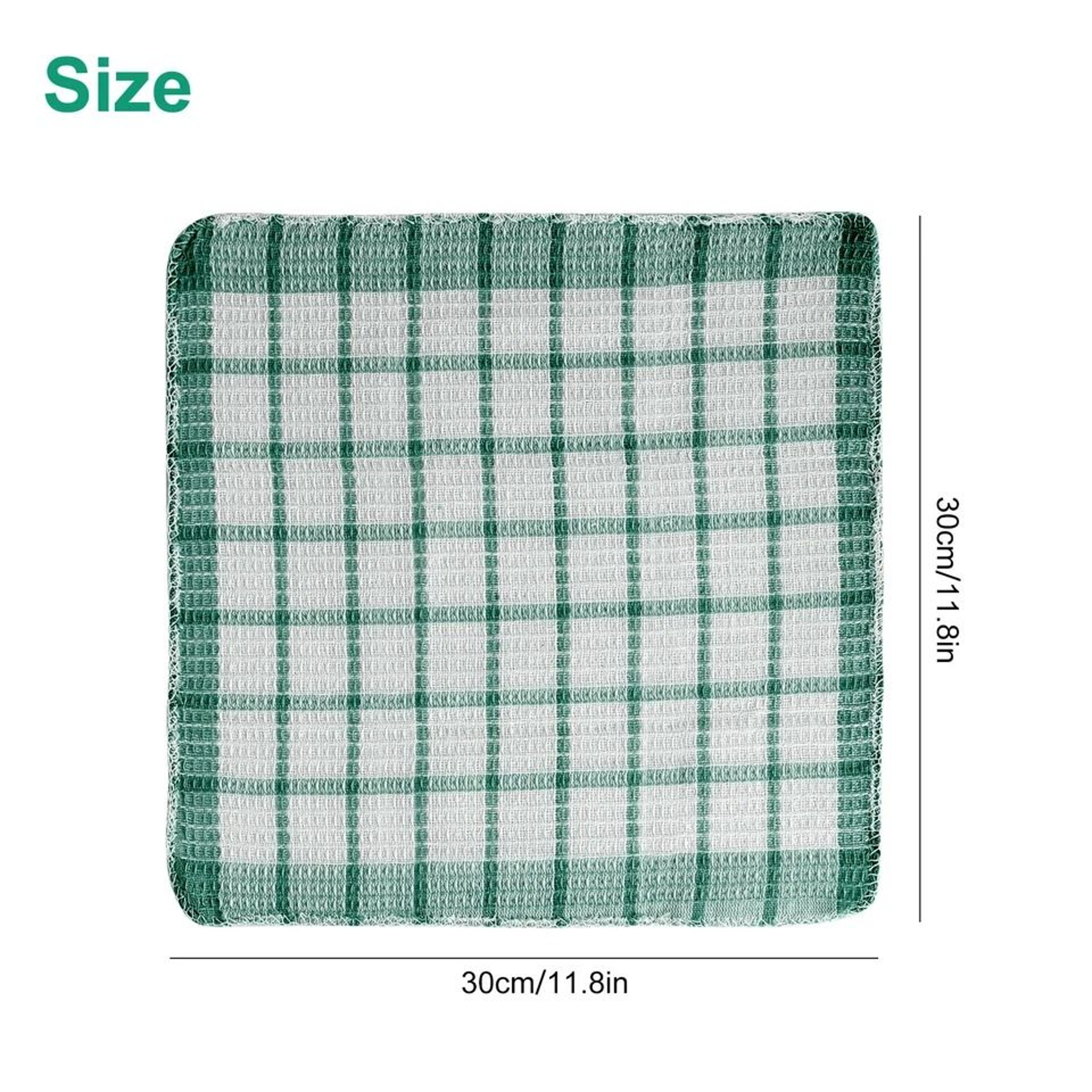 Premium Cotton Dishcloths Super Absorbent Cleaning Towels For Kitchen 2