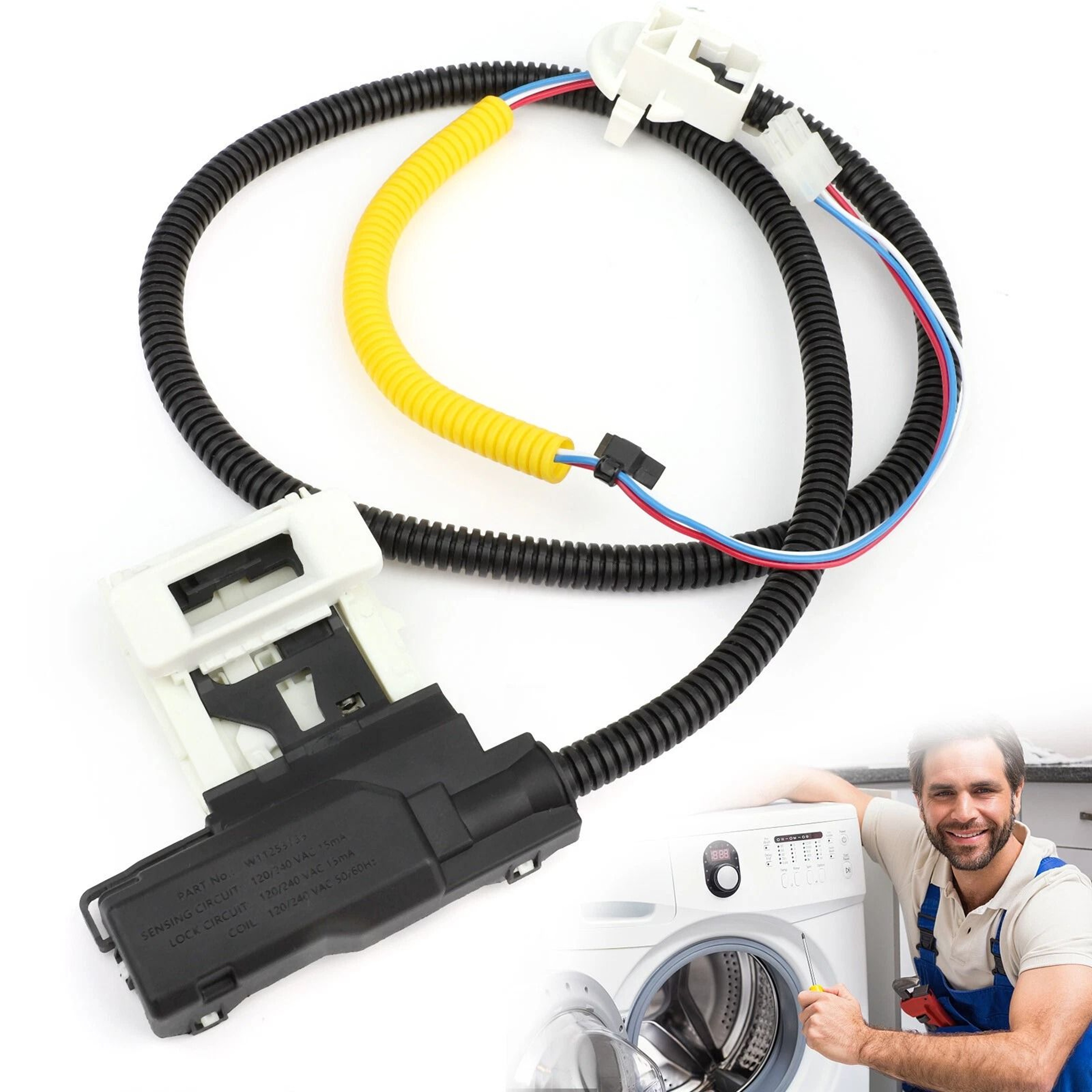 Whirlpool Washer Lid Lock Switch Replacement 1