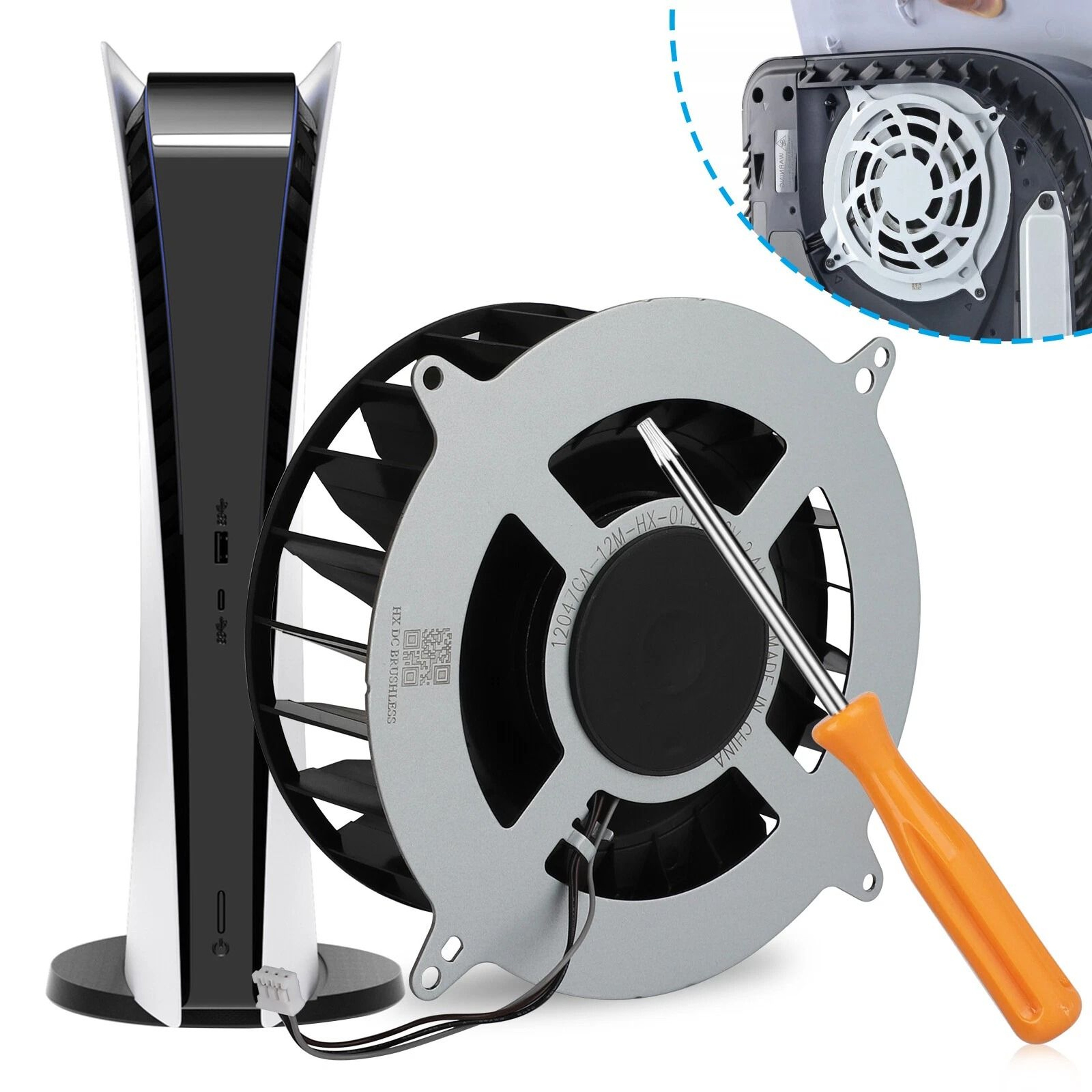 Replacement Internal Cooling Fan Silent Cooling Solution 0