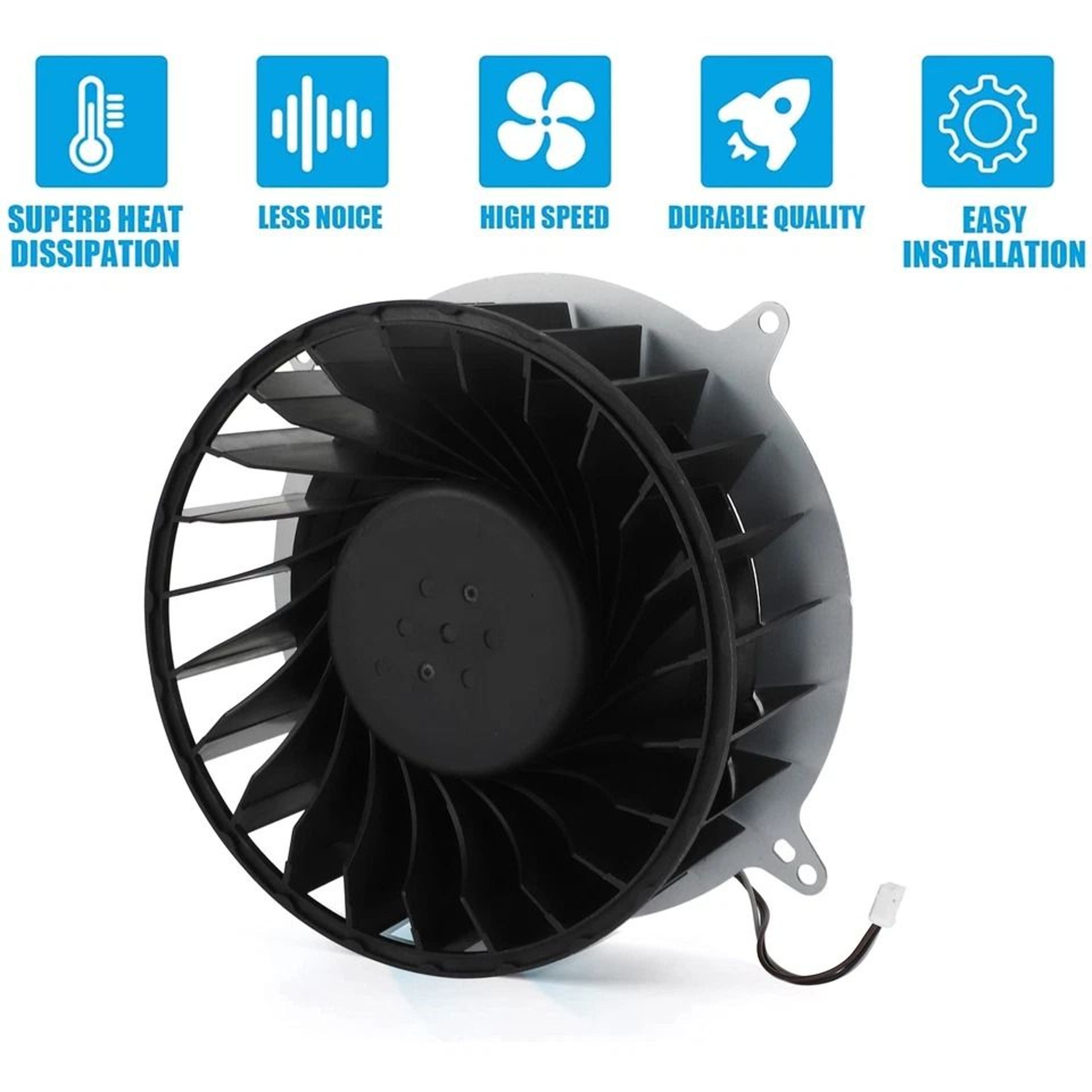 Replacement Internal Cooling Fan Silent Cooling Solution 4