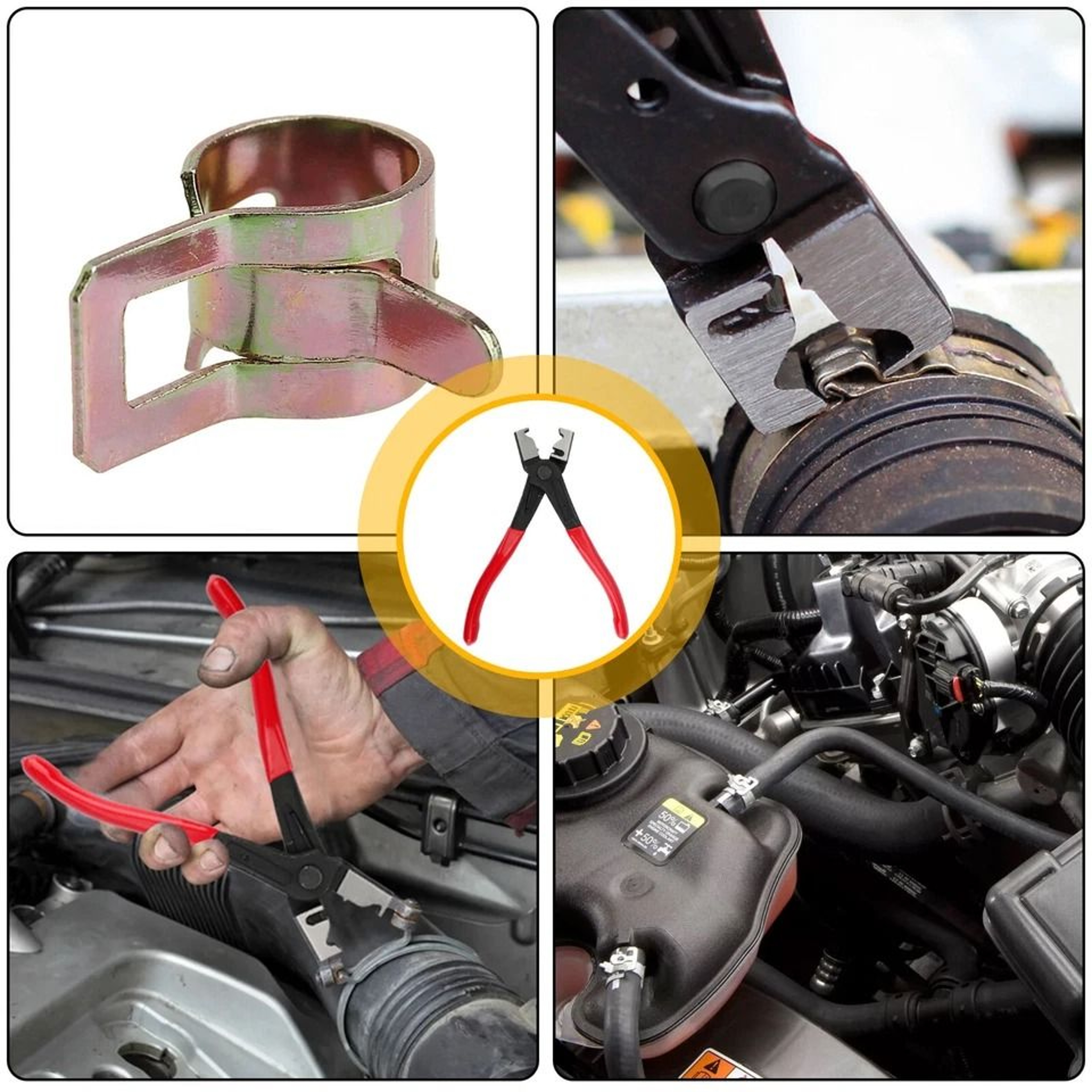 Hose Clamp Pliers For Clic  Clic R Type Durable Carbon Steel CV Boot Clamp Tool 1