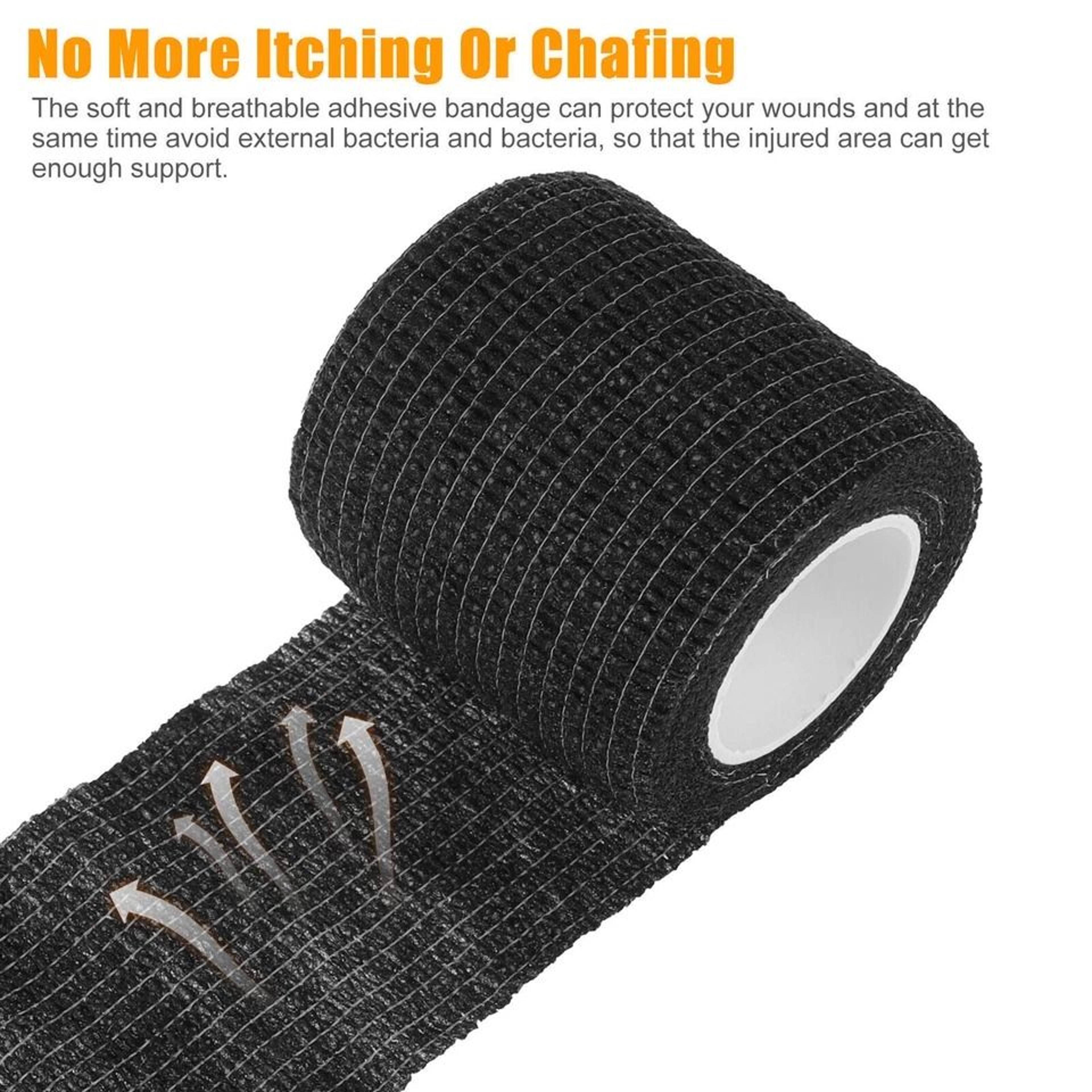 Self Adhesive Bandage Wrap Cohesive Elastic Tape For Wounds Sports And Tattoo Aftercare 5