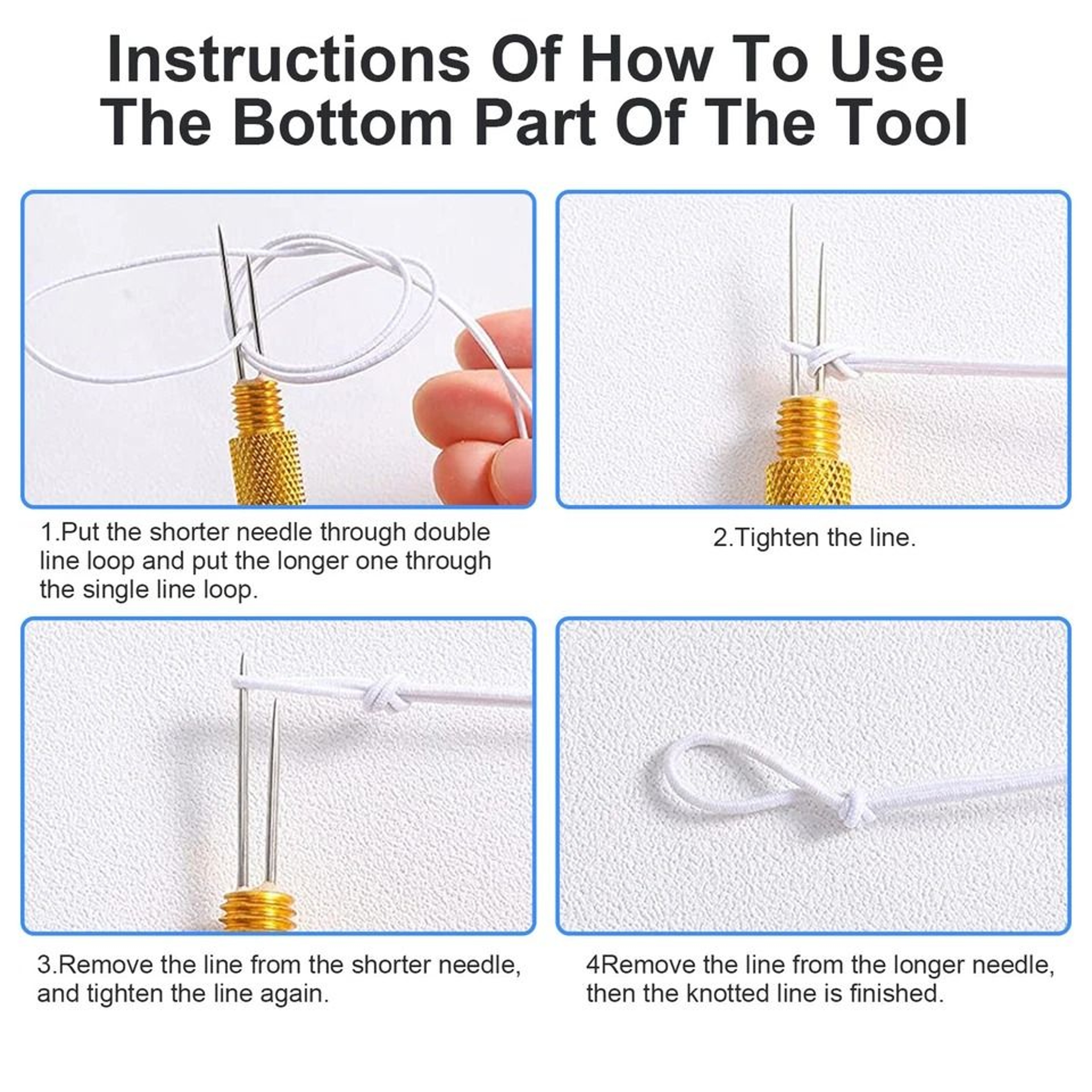 Fishing Knot Tying Tool  Line Clipper Quick Snip Hook Nipper For Outdoor Anglers 4
