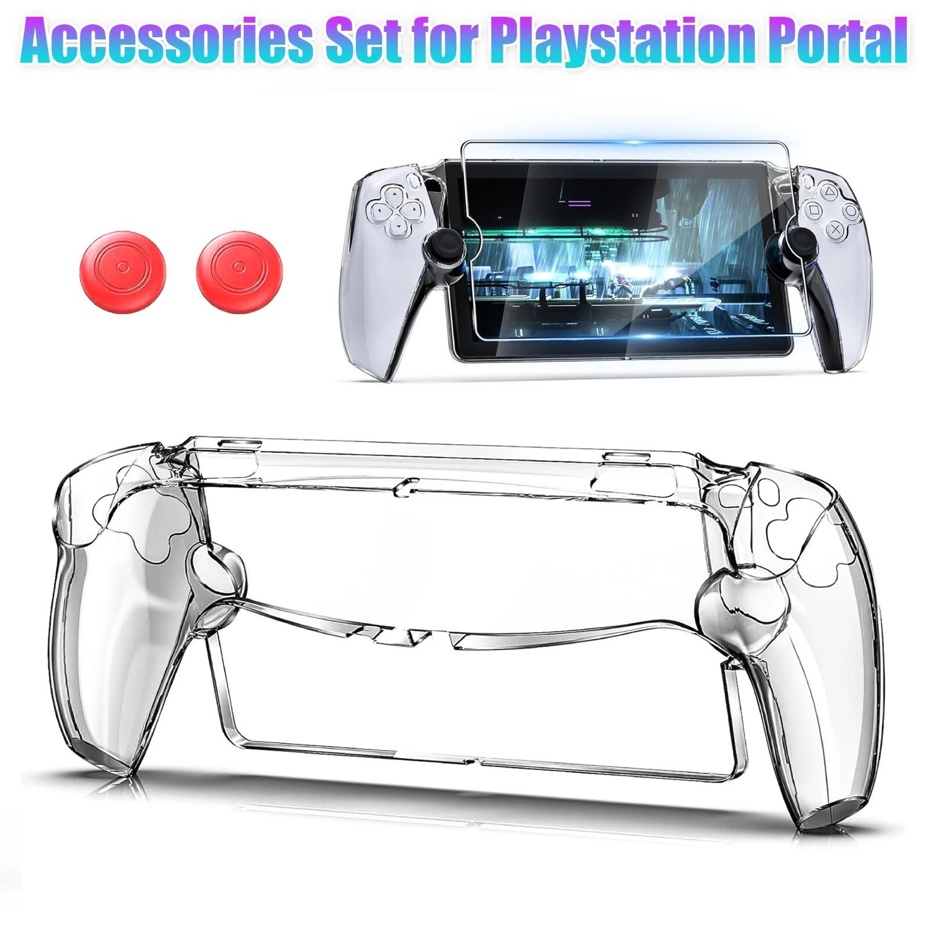 Clear Protective Case For Portal Remote Player Shockproof  Anti Scratch PC Cover 1