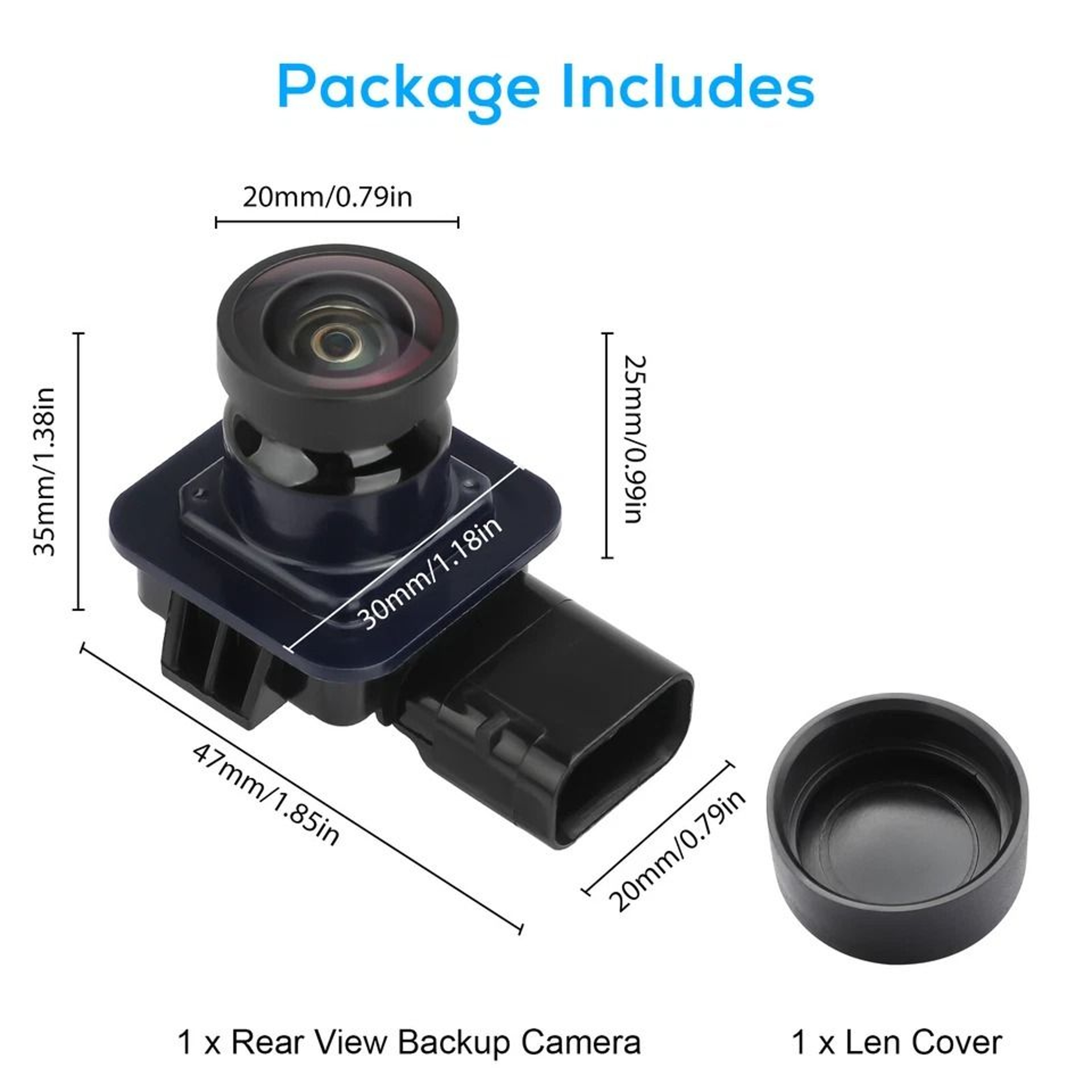 Rear View Backup Camera Easy Installation High Quality Image For Enhanced Safety 6