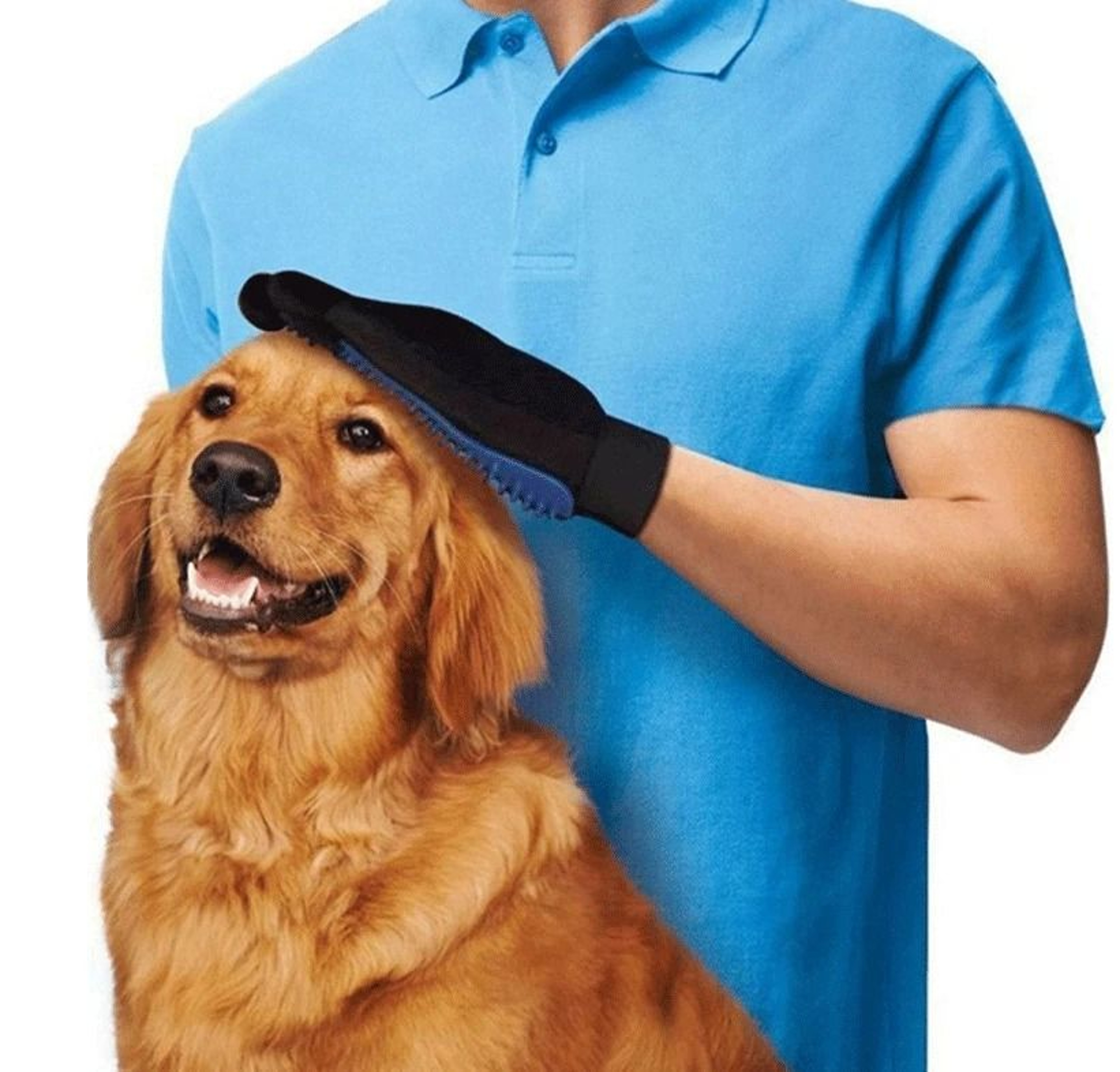 Pet Hair Remover Glove Gentle Grooming Brush For Dogs  Cats Soft Shedding  Bathing Tool 1