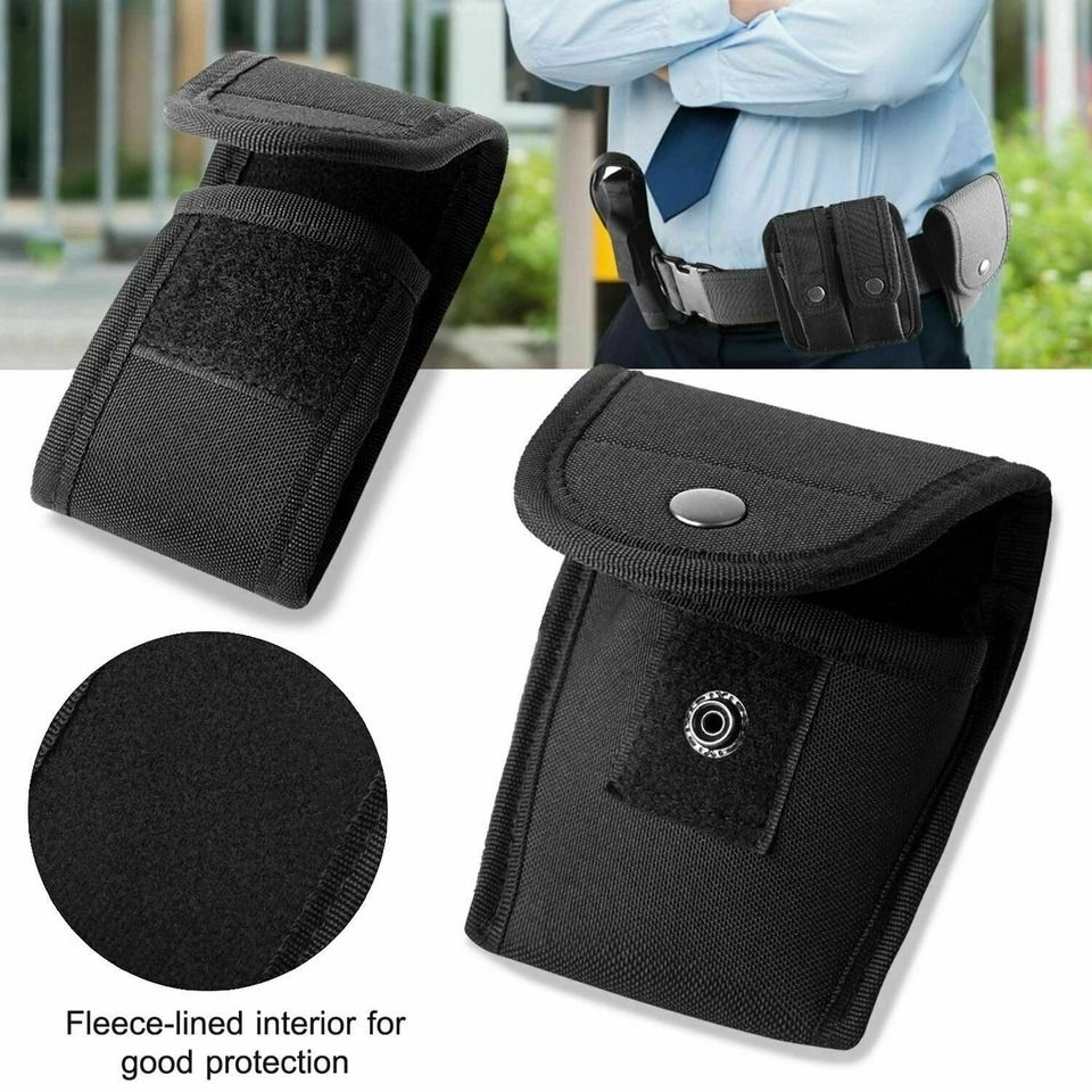 Tactical Duty Belt With Multi Pouch System For Police  Security 5