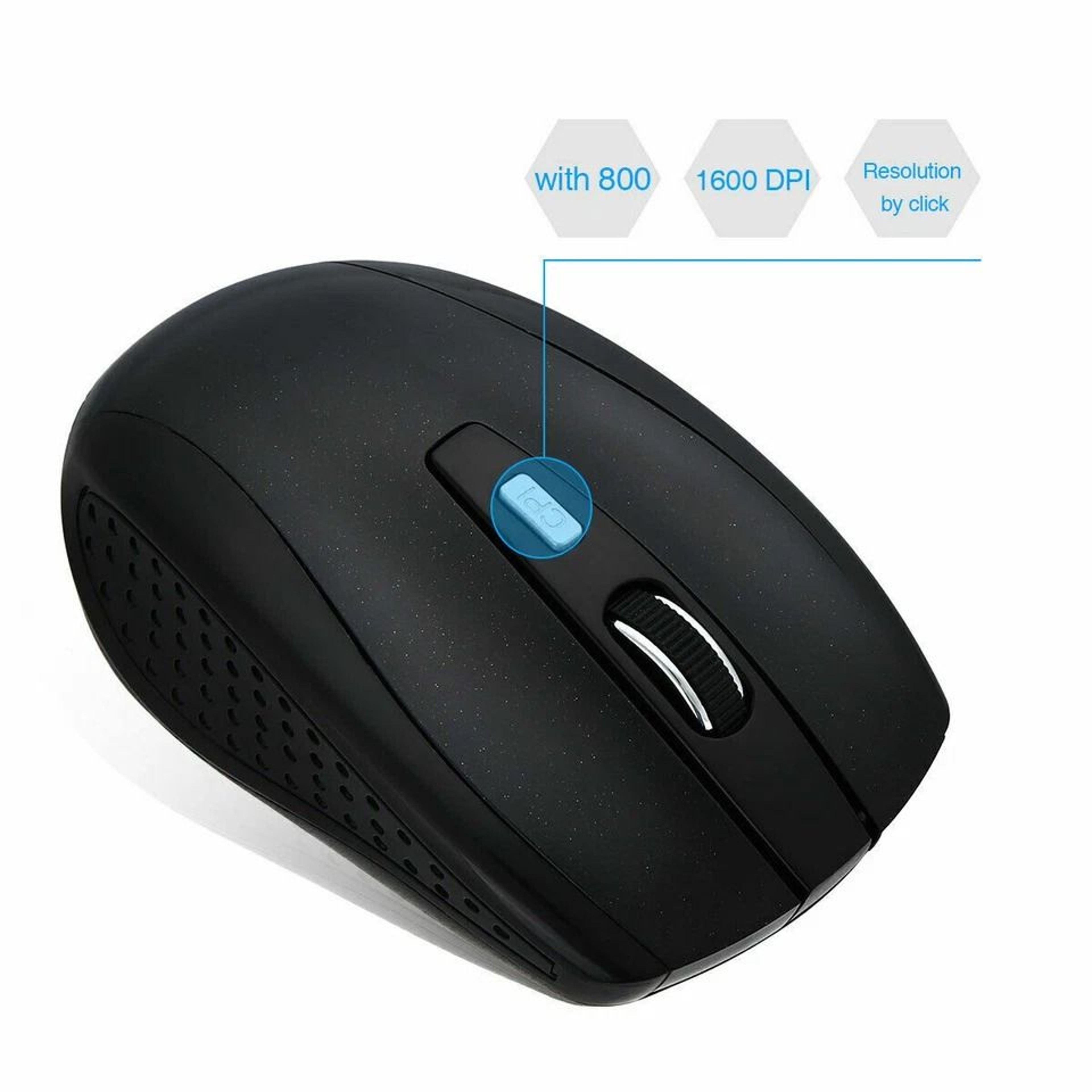 Wireless Optical Gaming Mouse Ergonomic Cordless USB Receiver For PC  Laptop 2