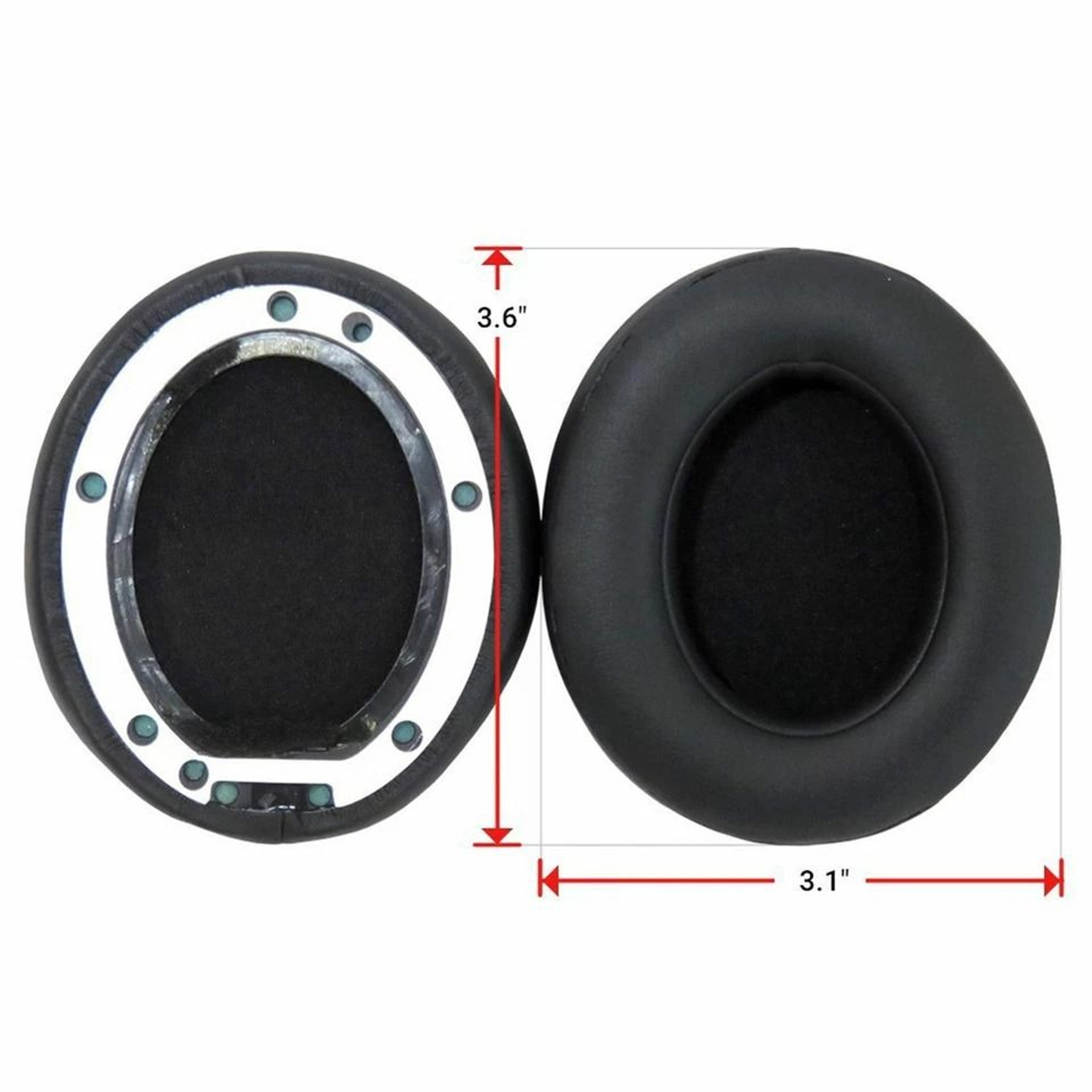 Replacement Earpads For Beats Studio Headphones Soft Protein Leather  Memory Foam Cushion 3