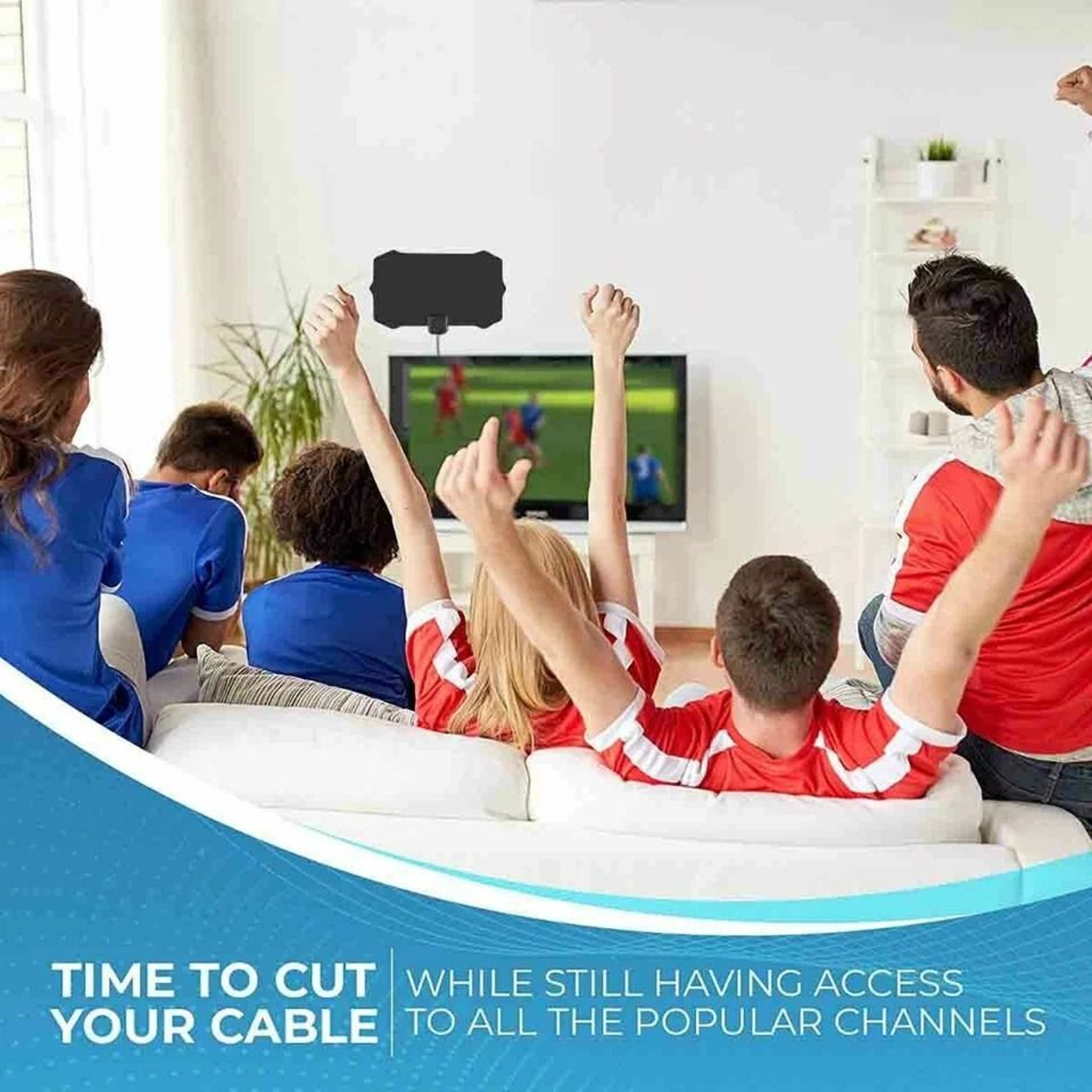 Digital TV Antenna Indoor Amplifier 6
