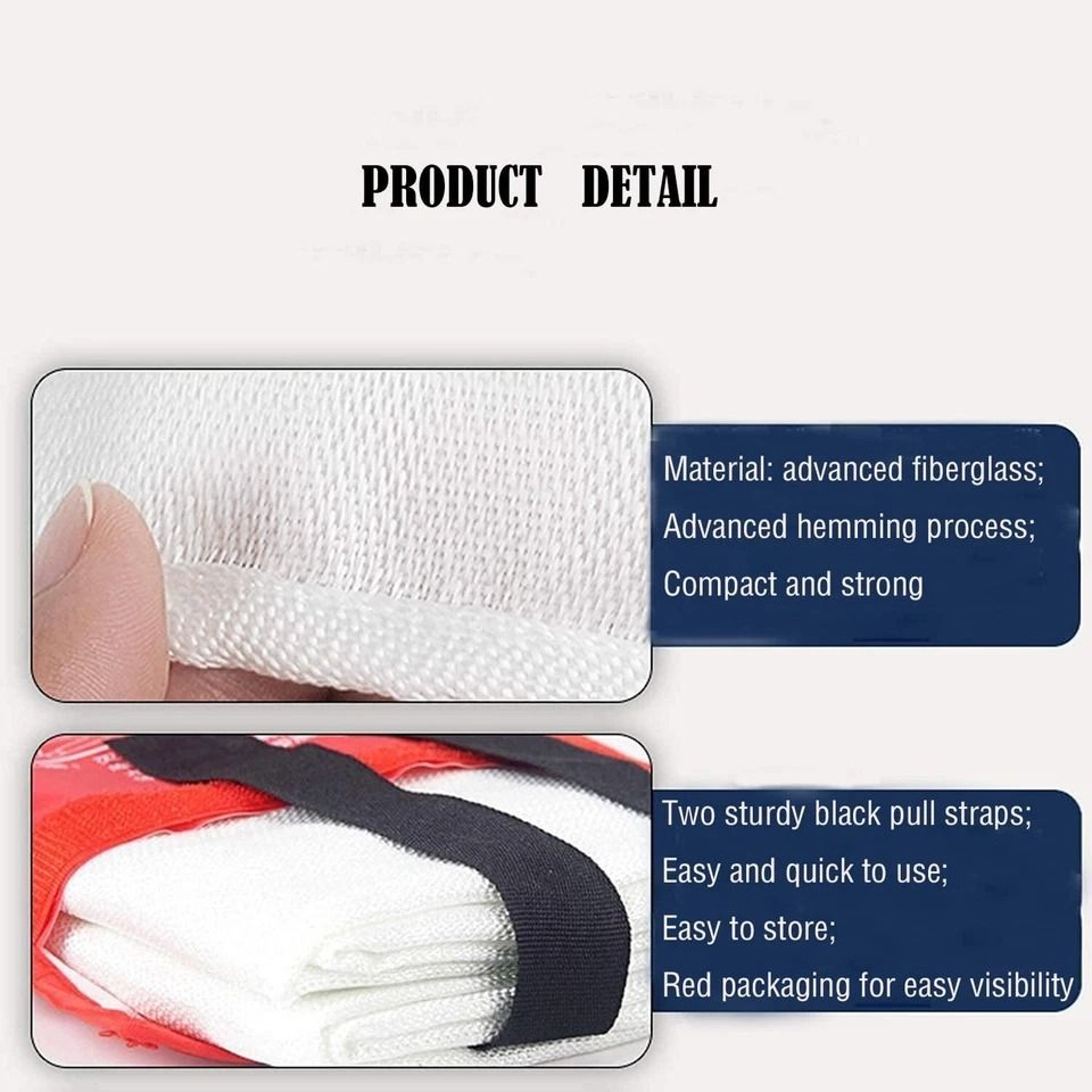 Emergency Fire Blanket Fiberglass Fire Retardant Blanket For Home Kitchen Grill And Outdoor Use 10
