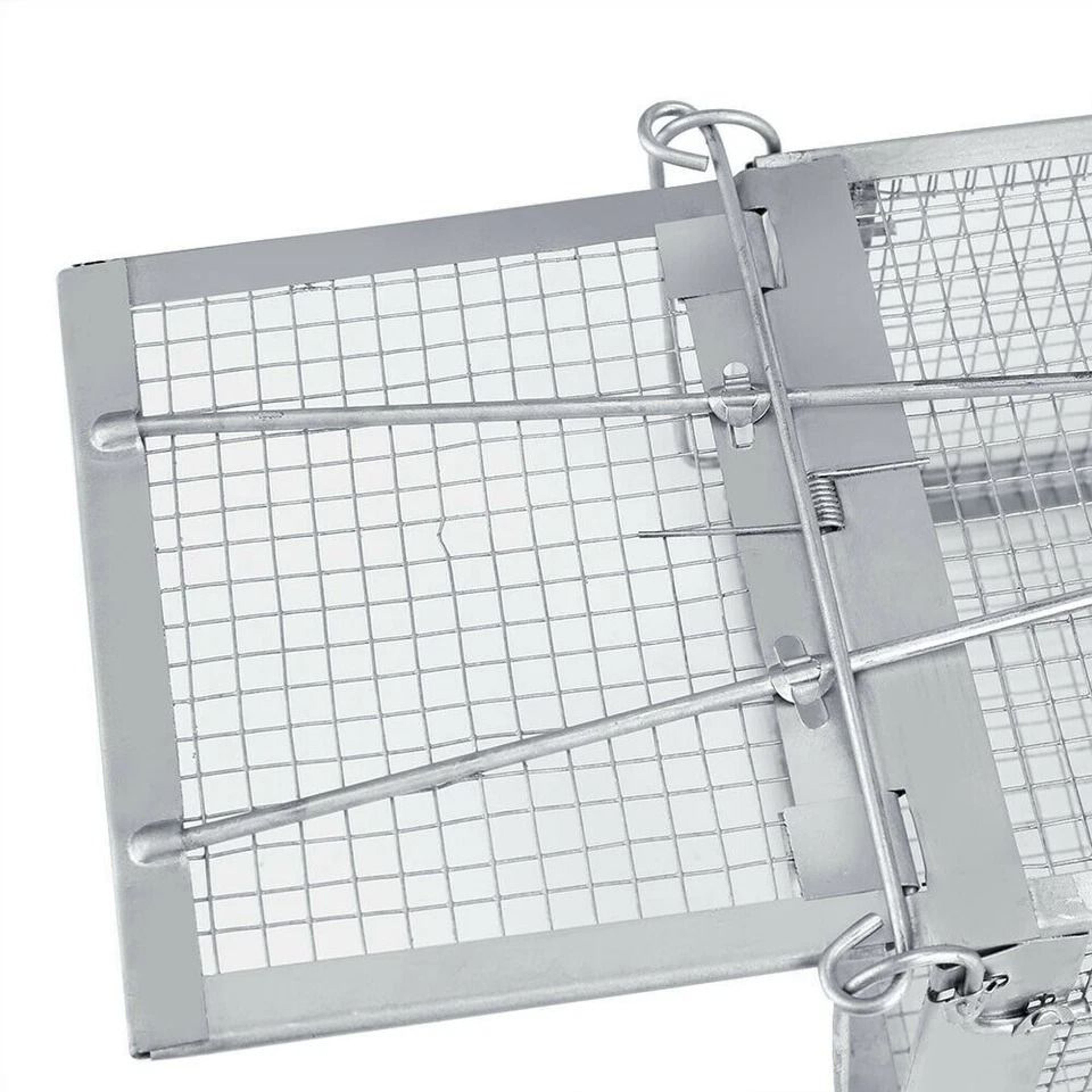 Humane Live Catch Rat Trap Easy Set Up Reusable Rodent Cage With High Sensitivity Trigger 7