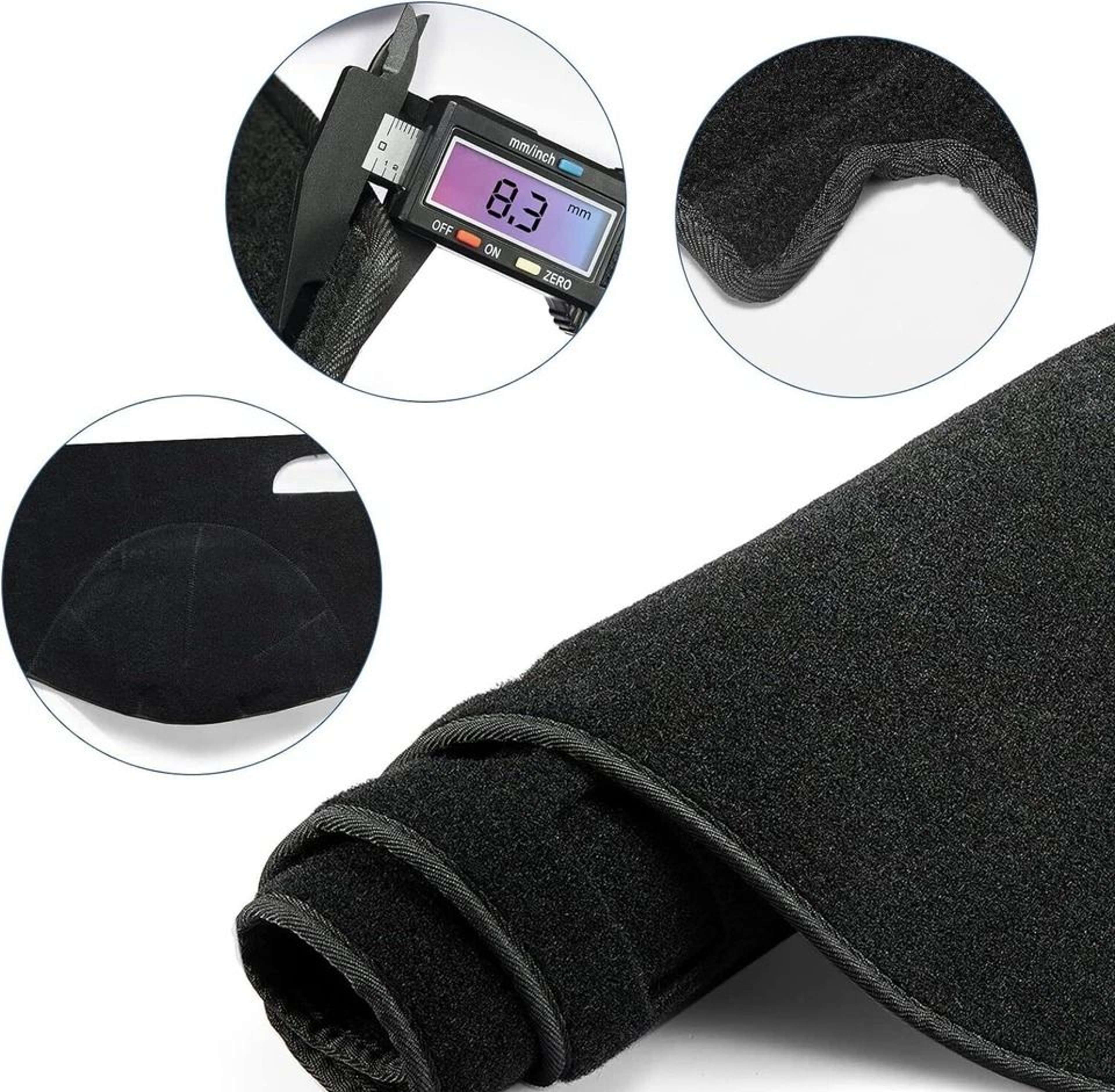 Dashboard Pad Dash Cover Mat UV Protective And NonSlip 2