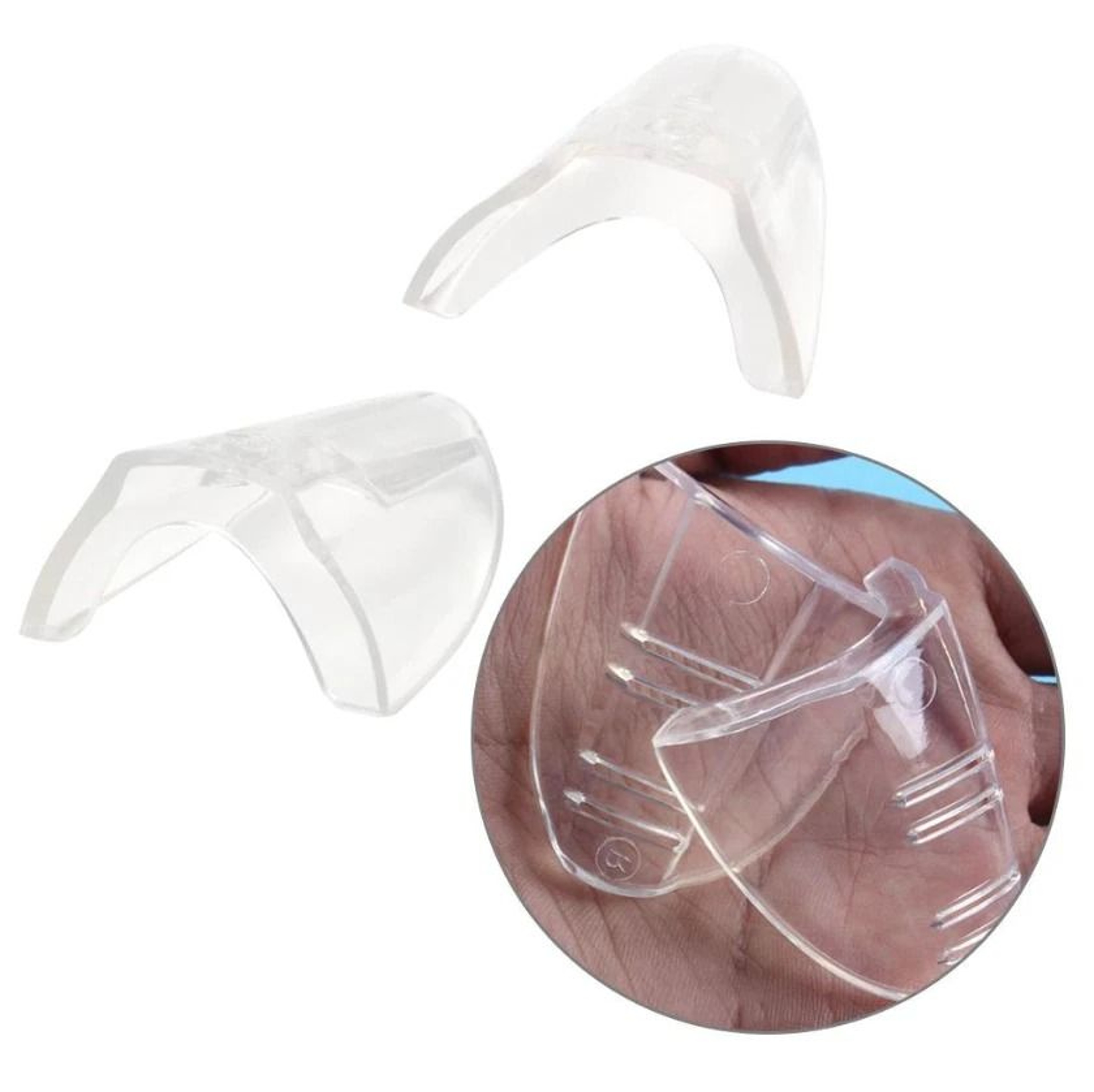 Universal Safety Side Shields For Glasses Slip On Eye Protection For Glasses With Temples 9