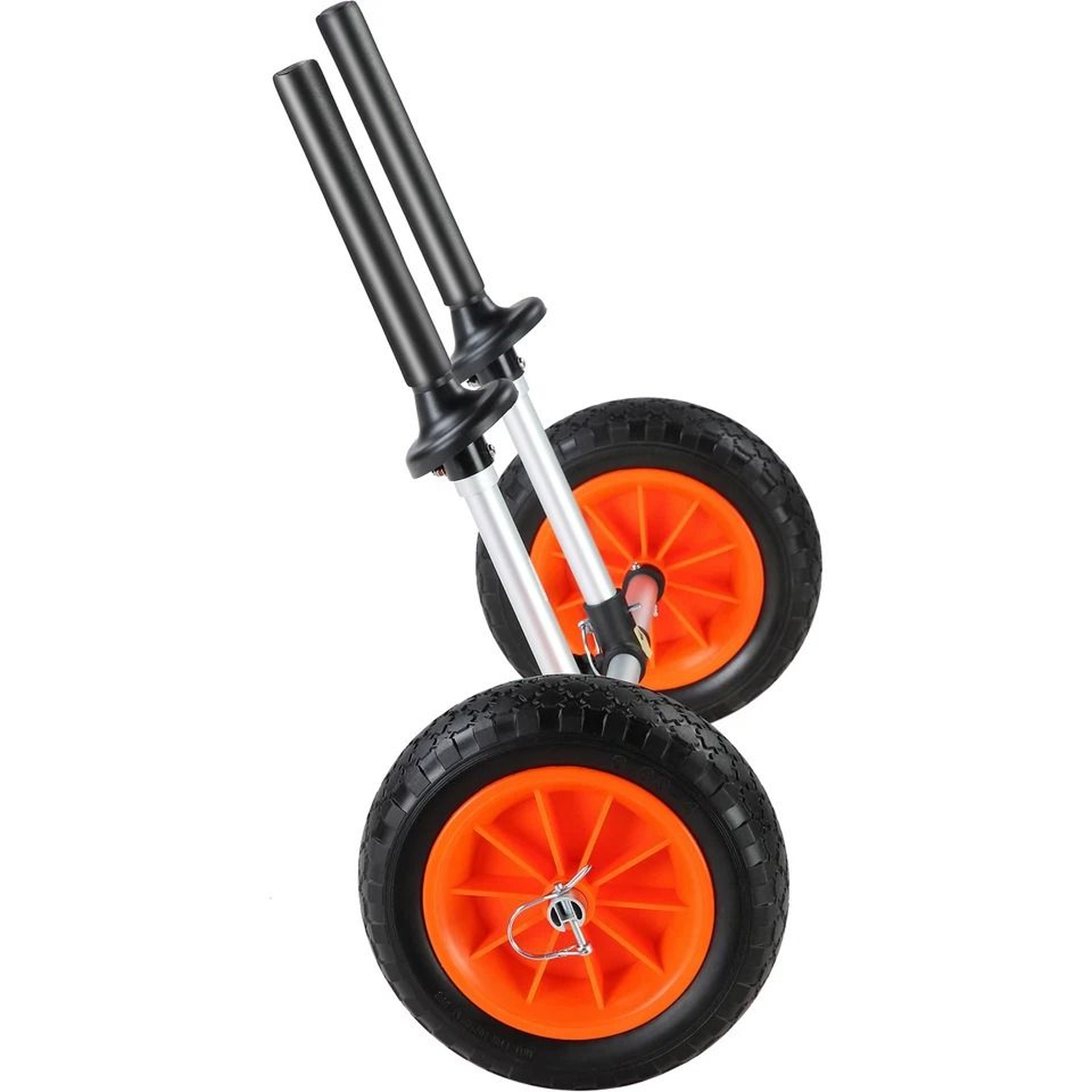 Adjustable Kayak Cart With Solid Tires For Canoe  Boat Carrier 1