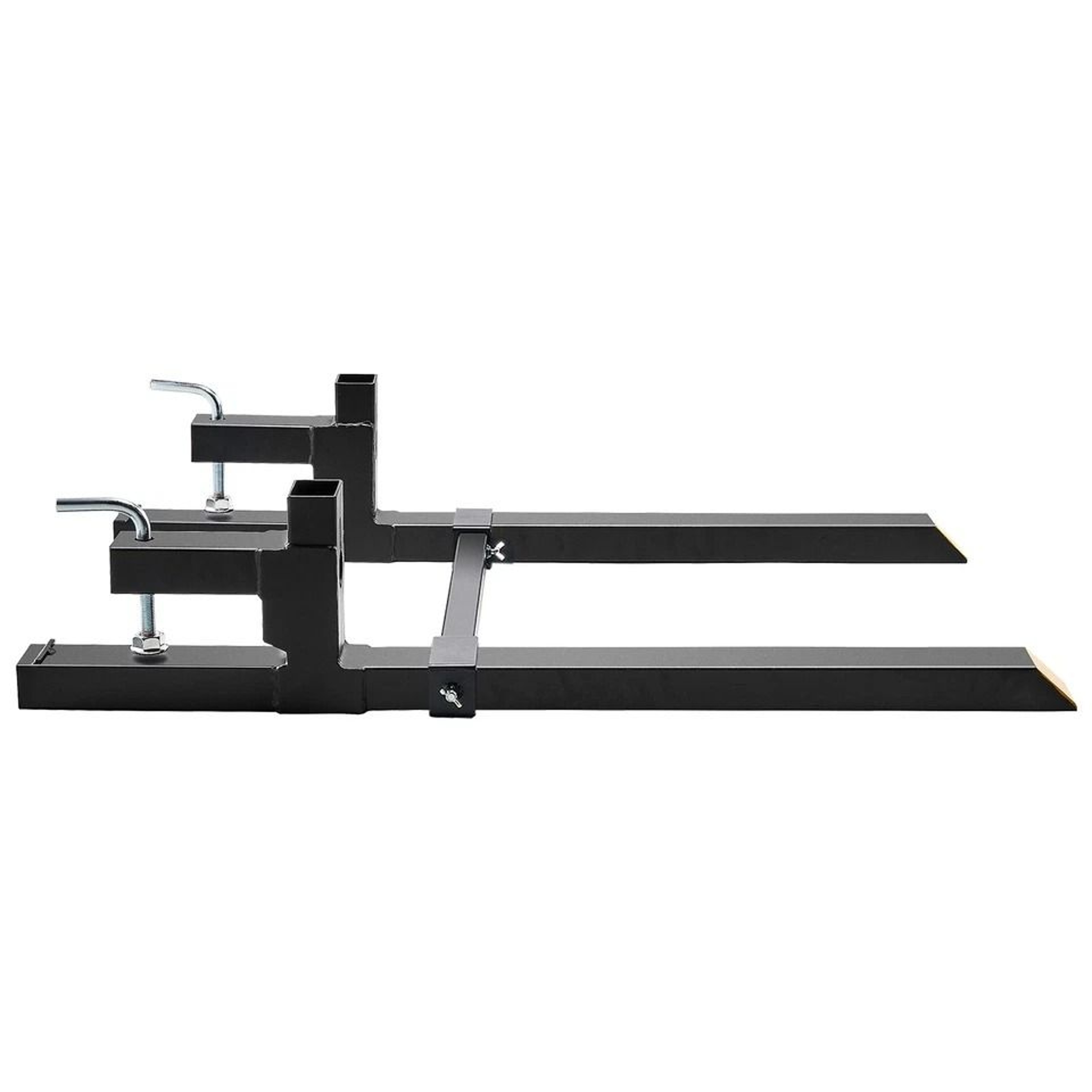 Adjustable Clamp On Pallet Forks For Tractor Perfect For Heavy Duty Lifting And Transporting 0