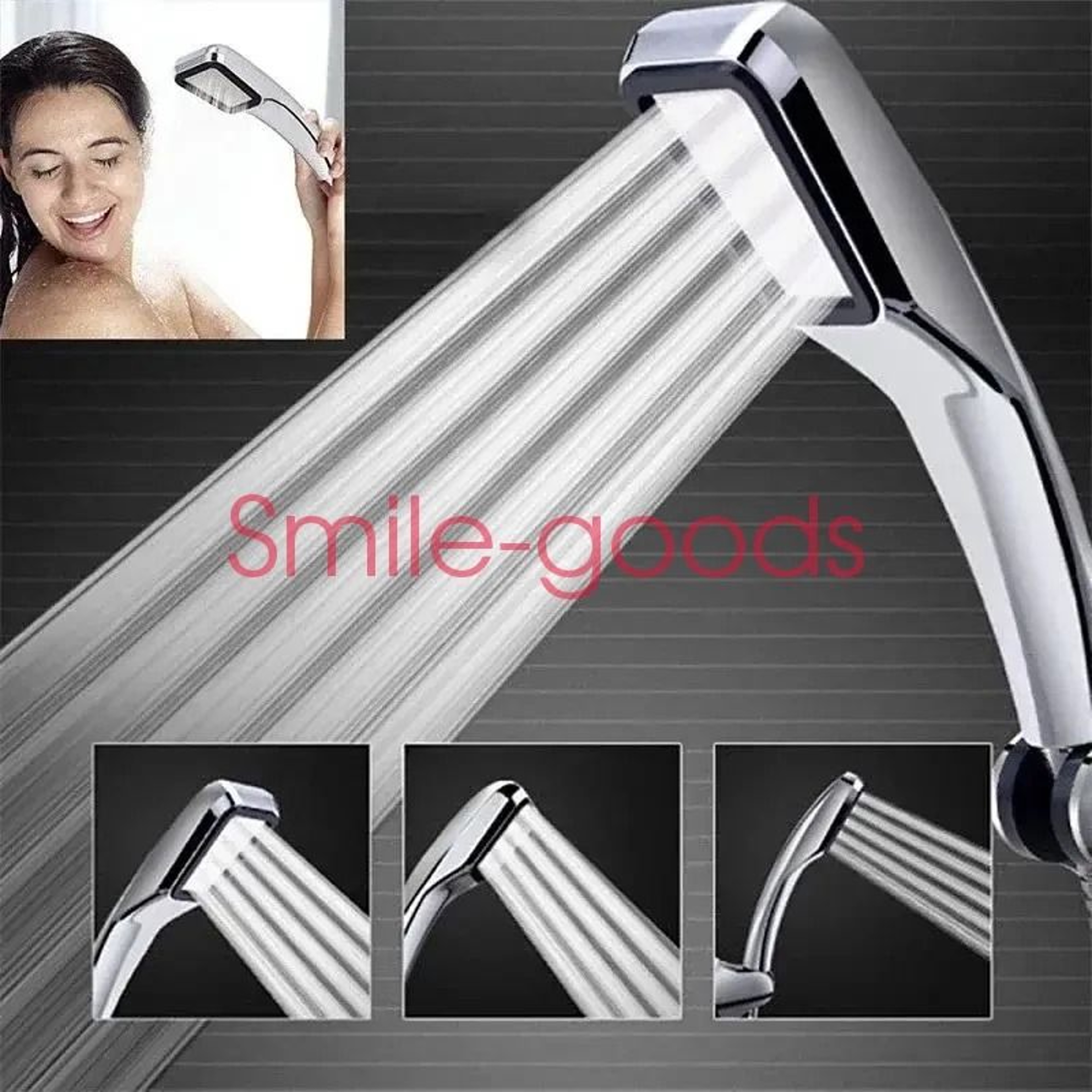 High Pressure Handheld Shower Head Water Saving Bath Nozzle For Powerful Shower Experience 6