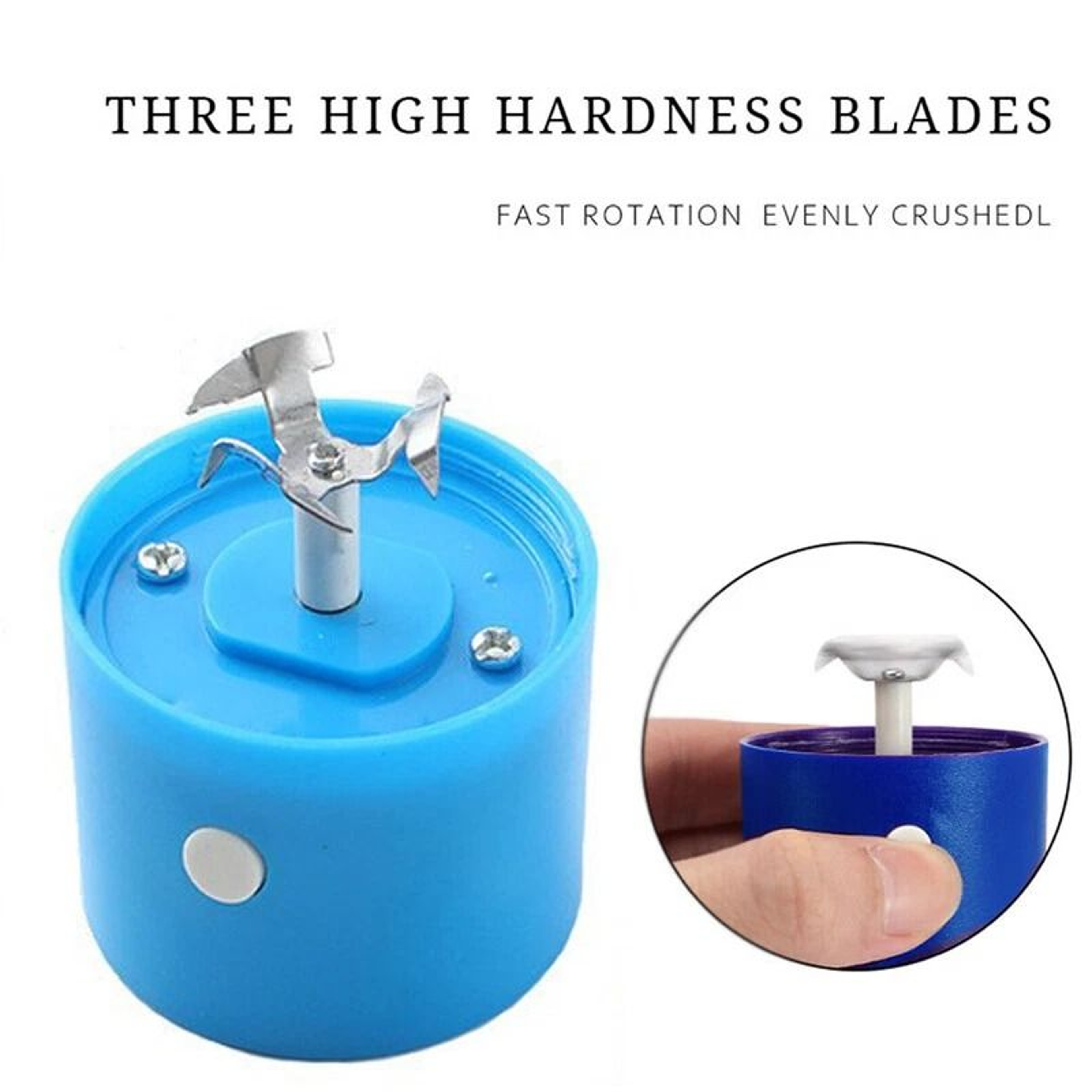 Electric Portable Herb And Garlic Grinder USB Rechargeable Crusher For Easy Cooking 1