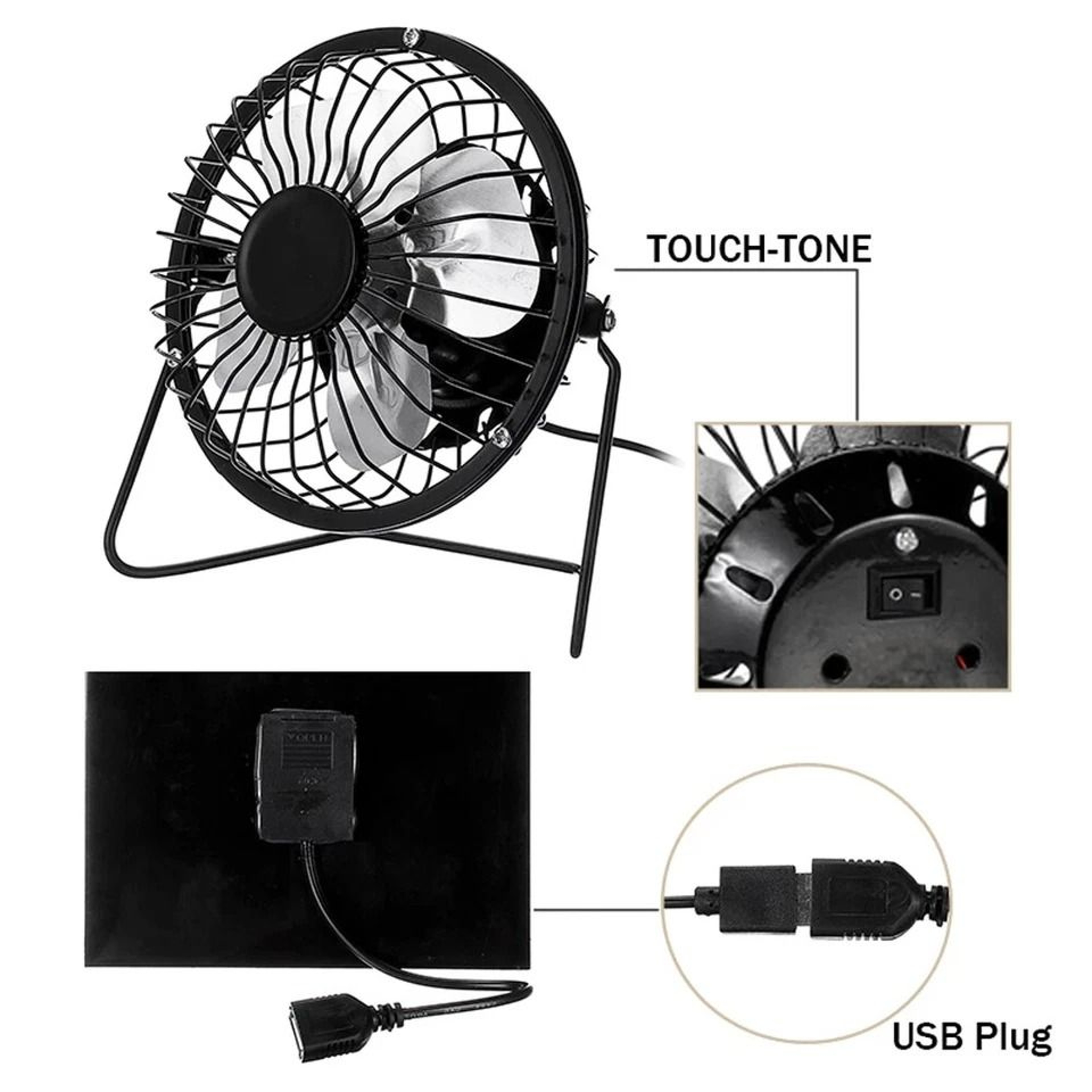 Solar Powered Fan For Greenhouses Pets And Chicken Houses Portable Mini Ventilator 2