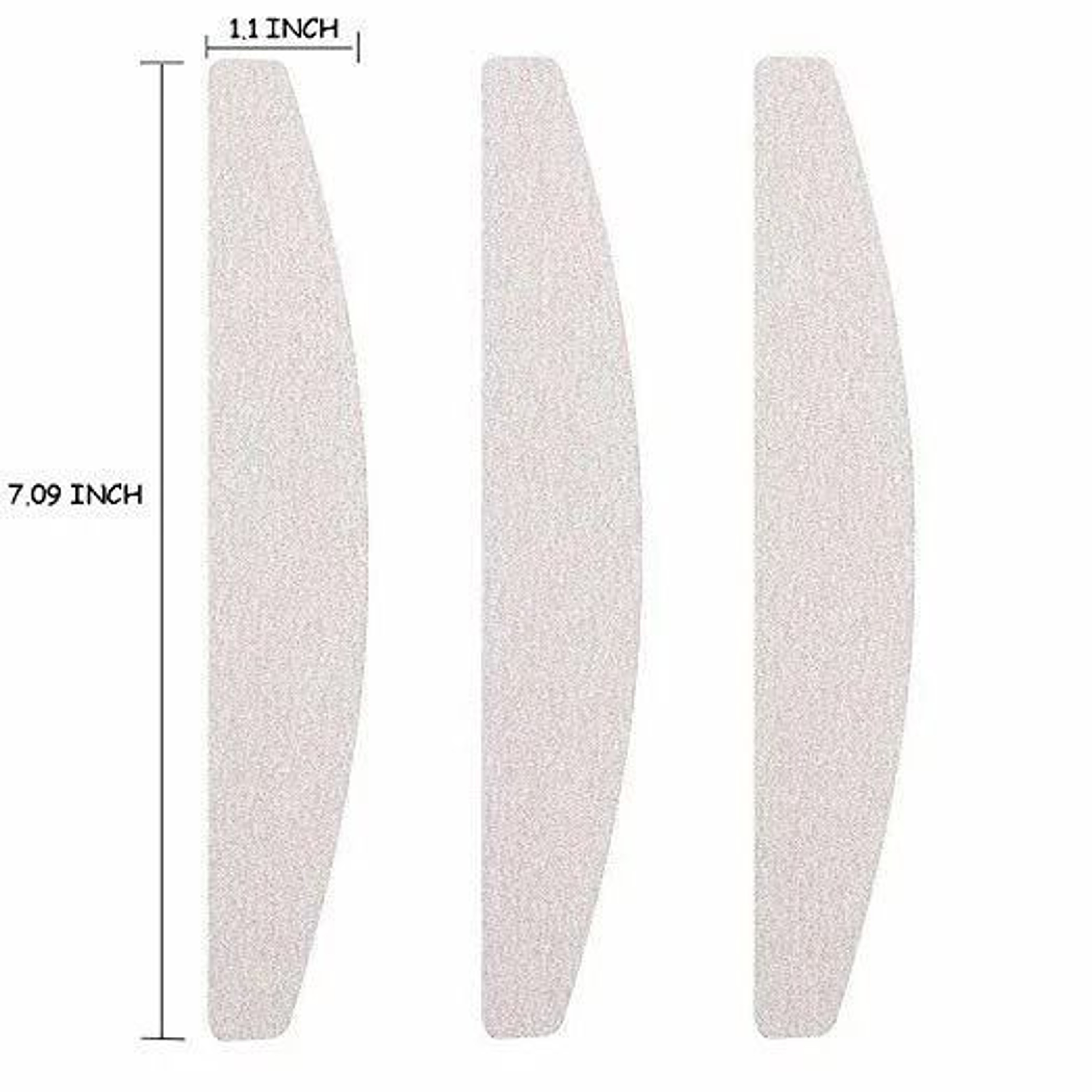 Professional Dual Grit Nail Files Set Emery Boards For Acrylic  Natural Nails 4